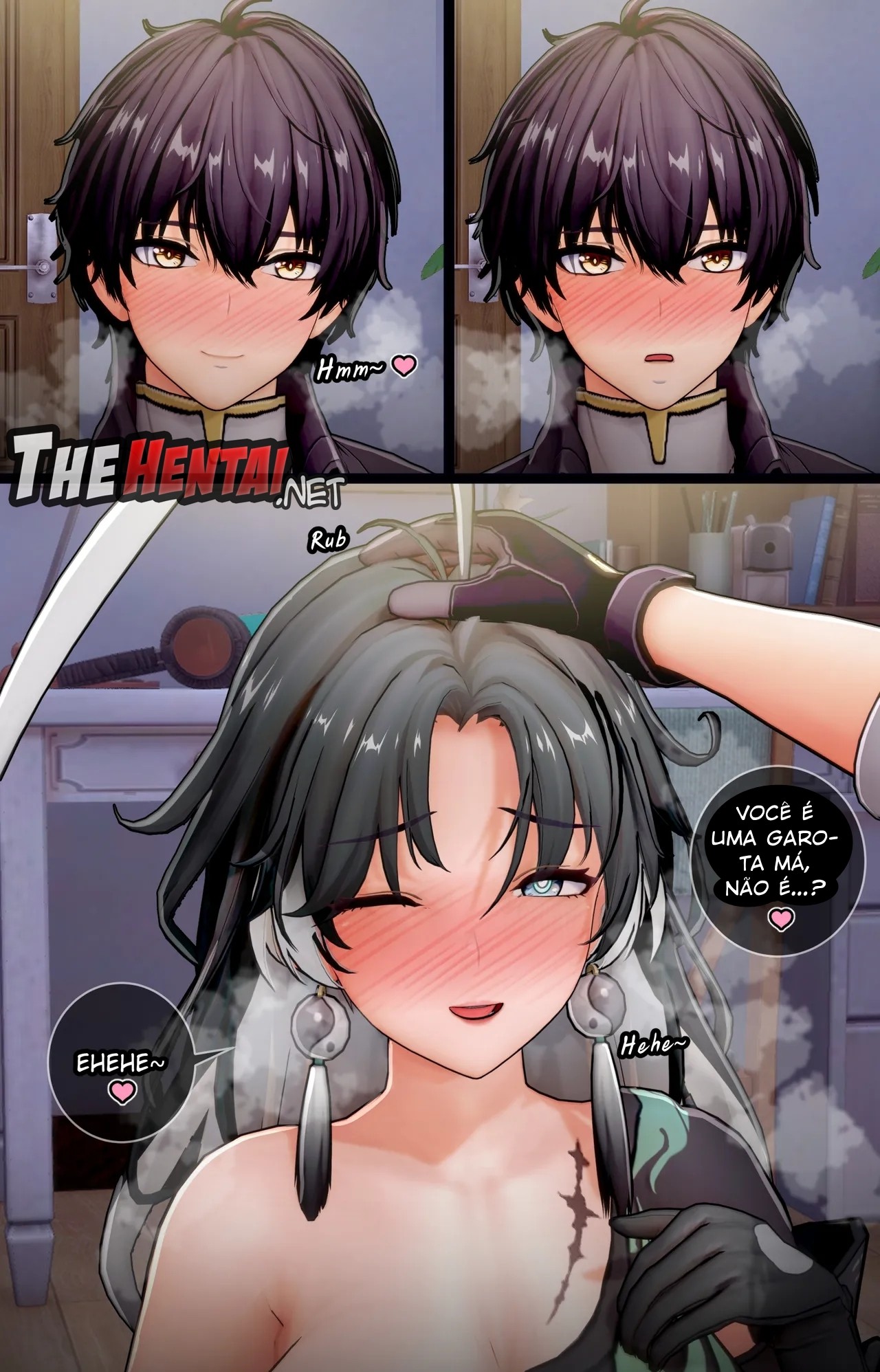 Jianxin "Private" Lesson With Rover Hentai pt-br 21