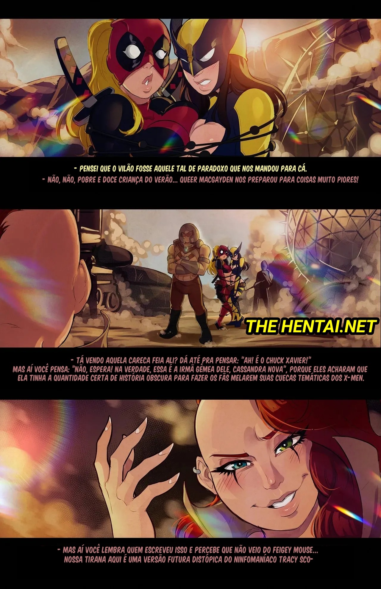 Lady Deadpool And Wolverine Lady Hentai pt-br 04