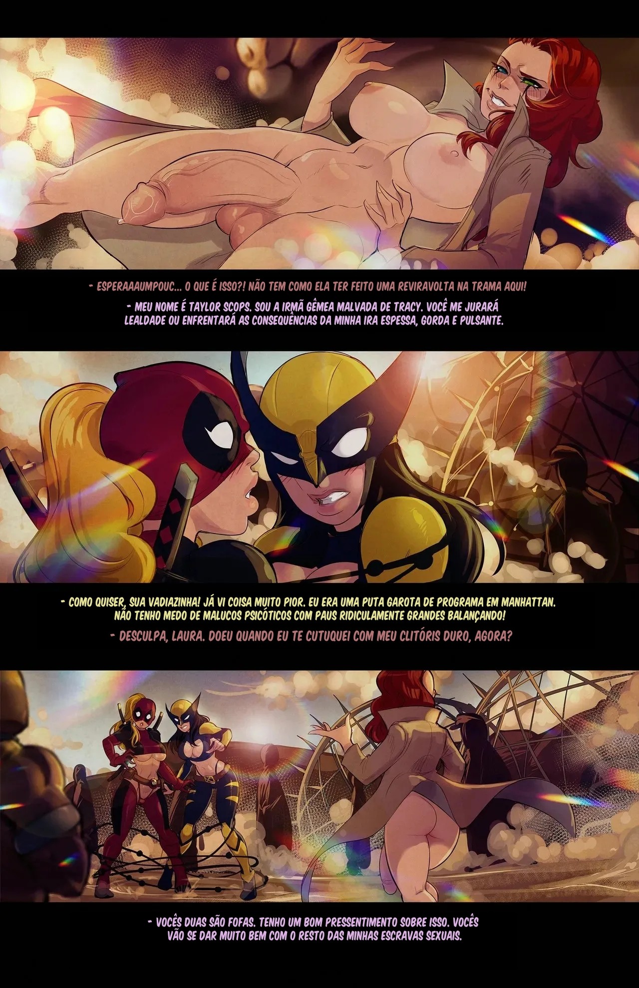 Lady Deadpool And Wolverine Lady Hentai pt-br 05