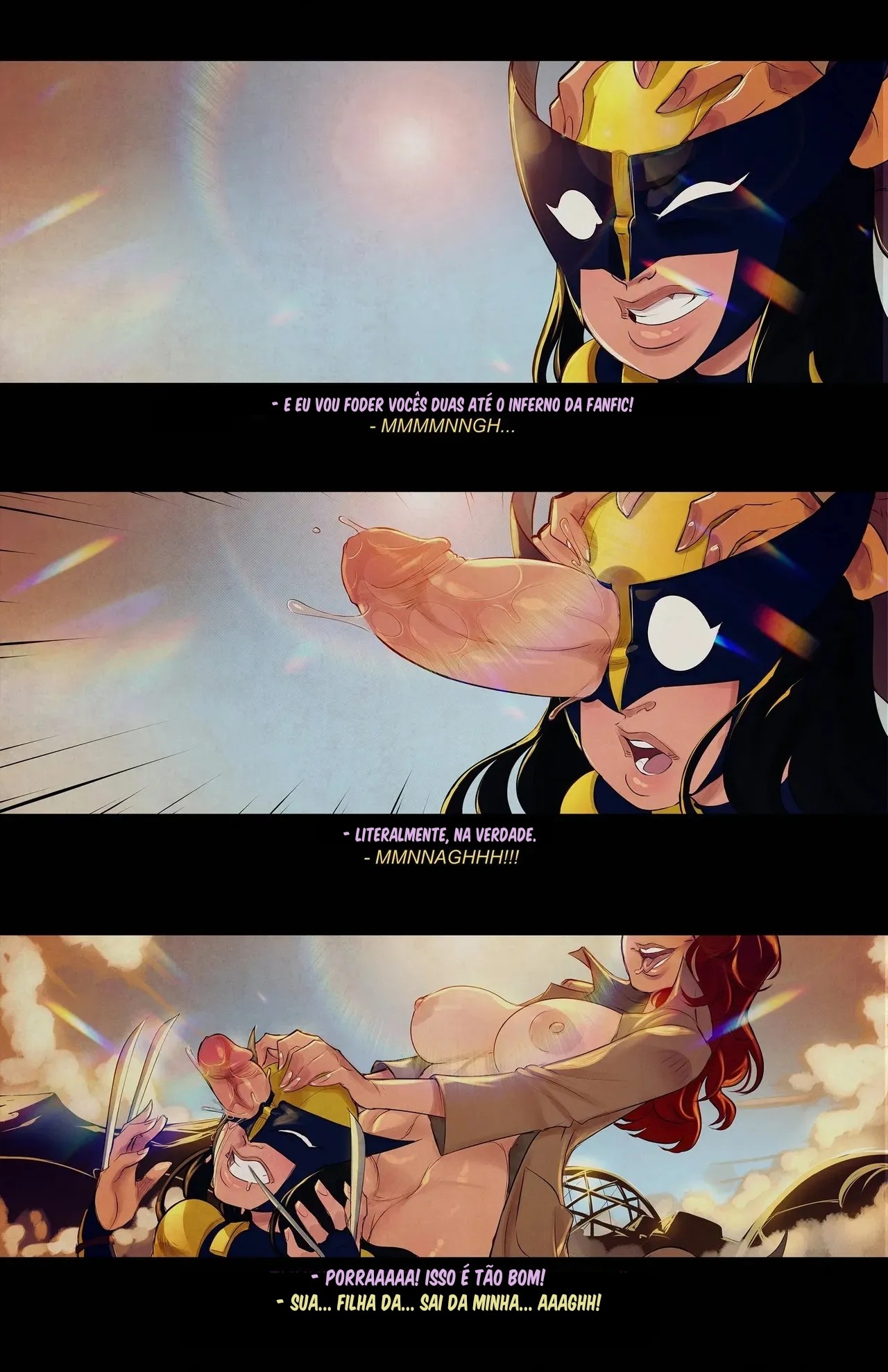 Lady Deadpool And Wolverine Lady Hentai pt-br 08