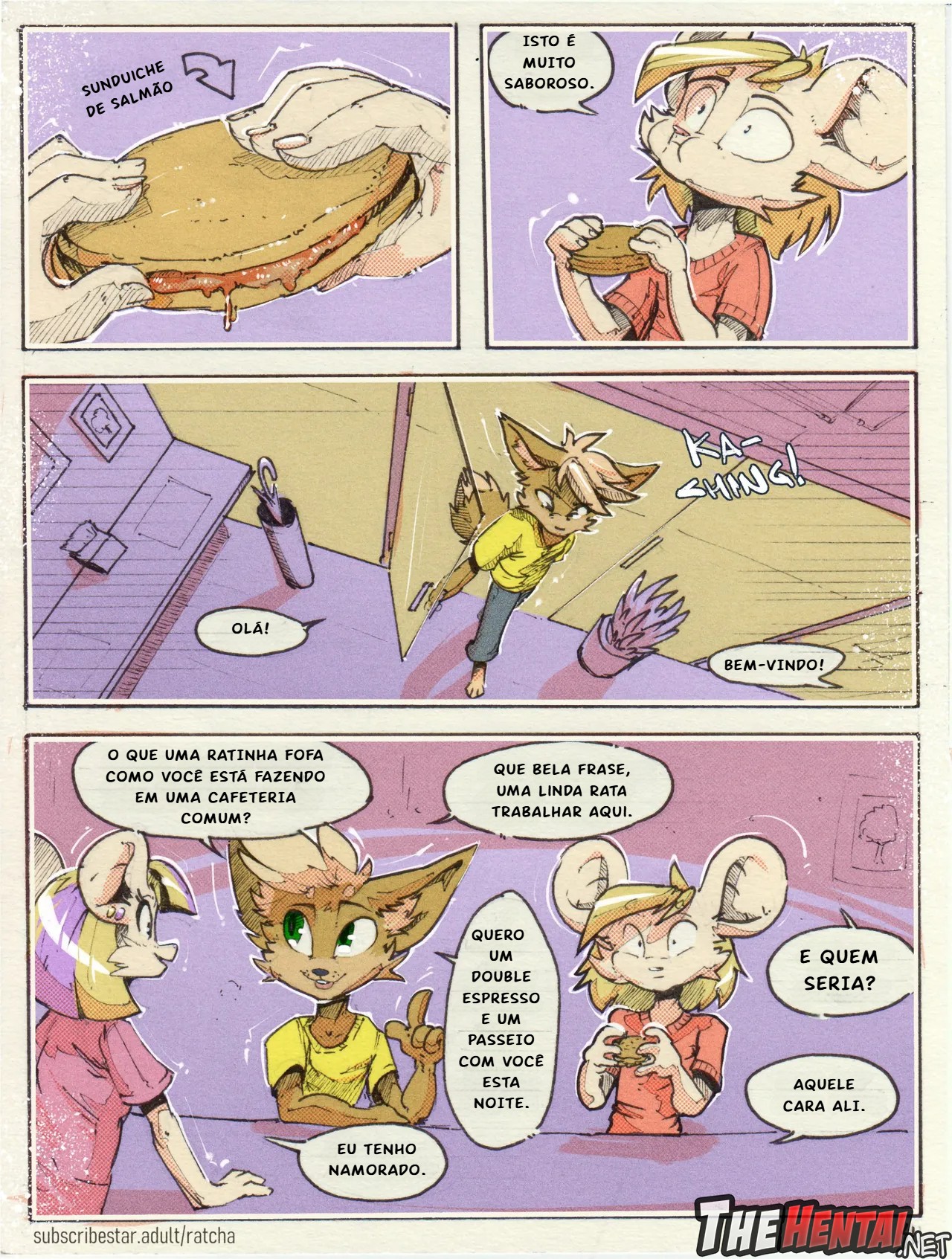 Lavender Coffee Hentai pt-br 04