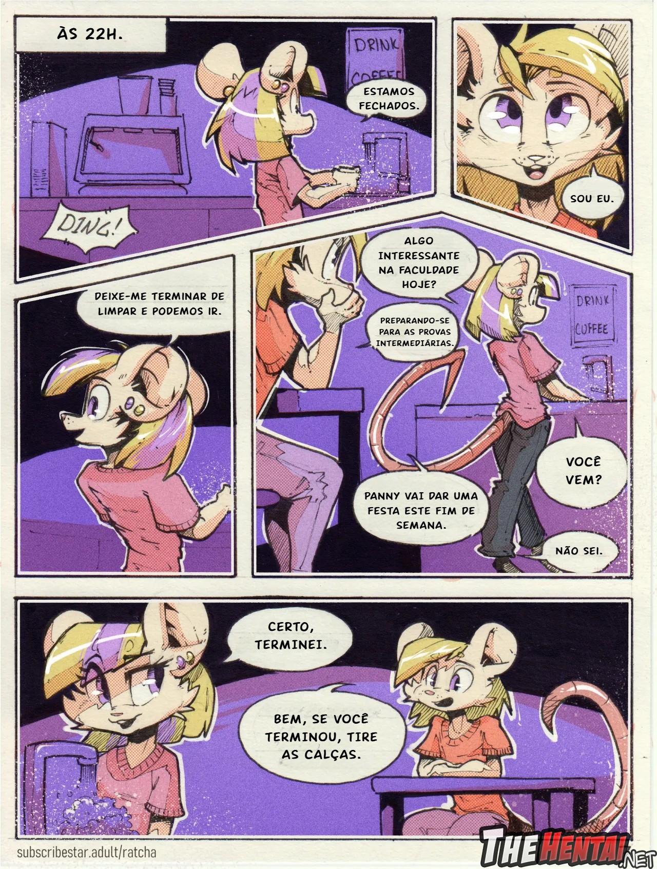 Lavender Coffee Hentai pt-br 07