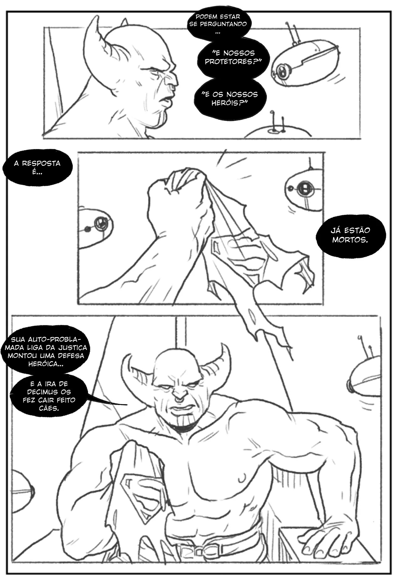 Power Girl Decimated  Hentai pt-br 04