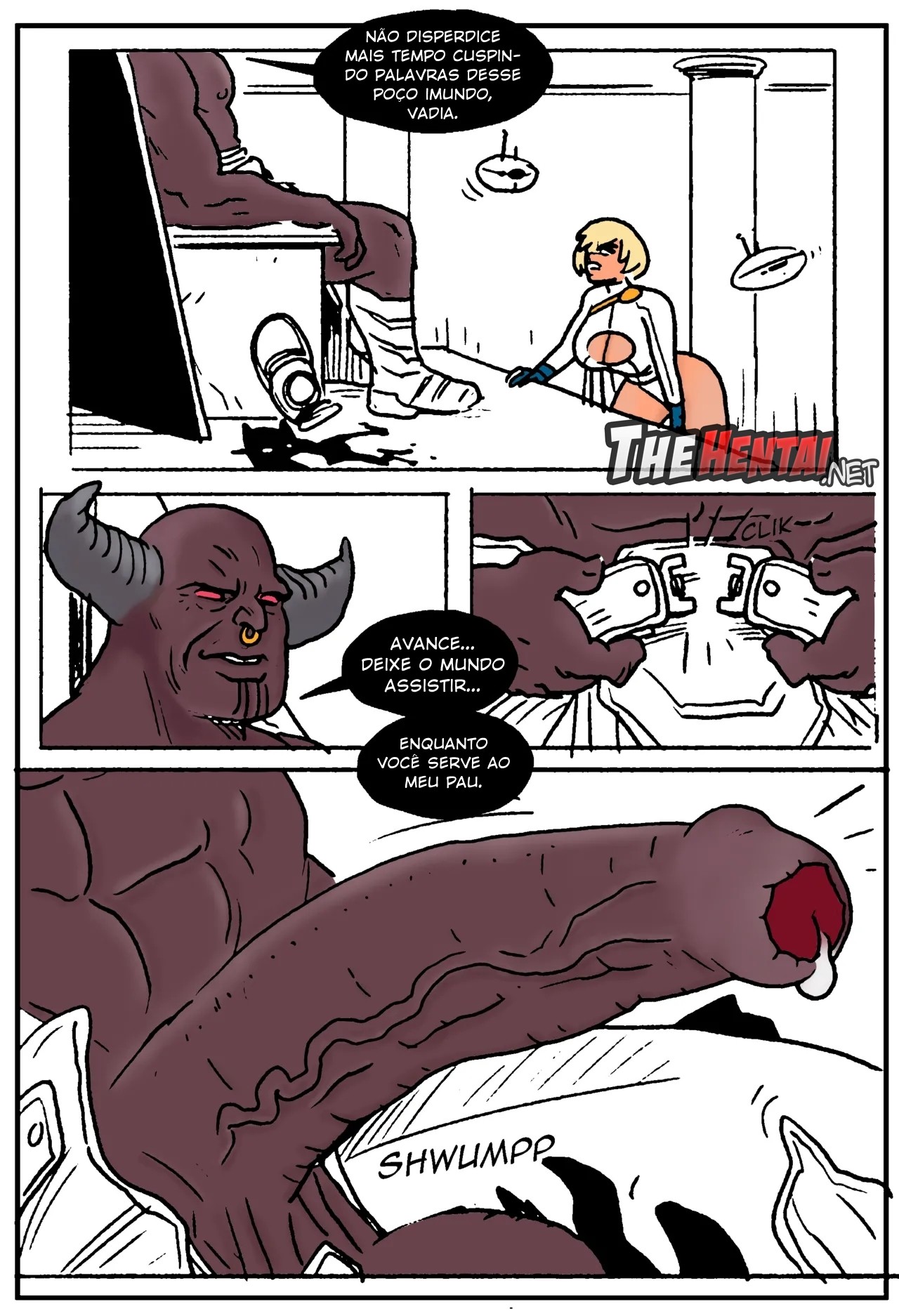 Power Girl Decimated  Hentai pt-br 15