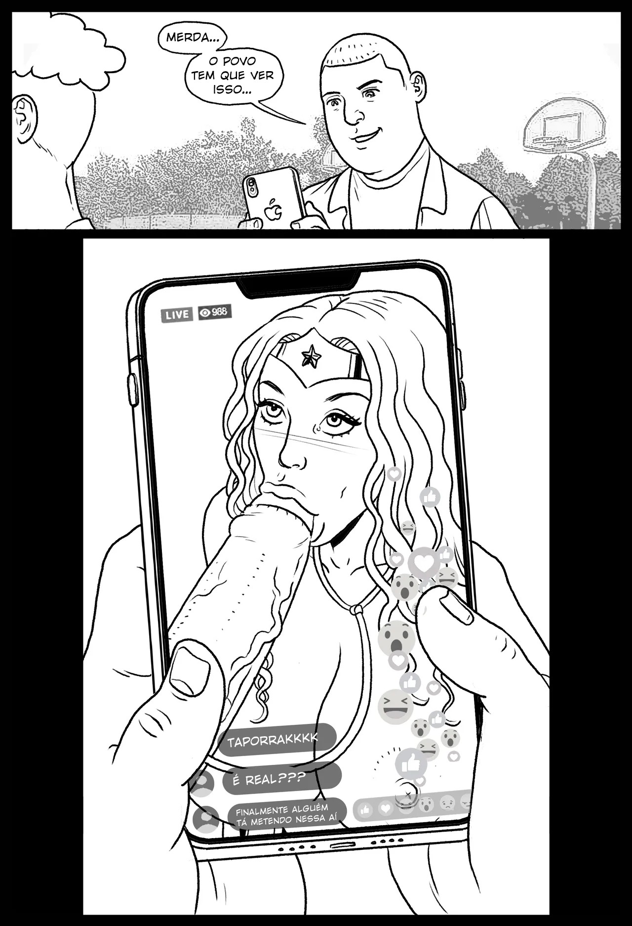 Bang My Bully Part 2: Wonder Woman Hentai pt-br 19