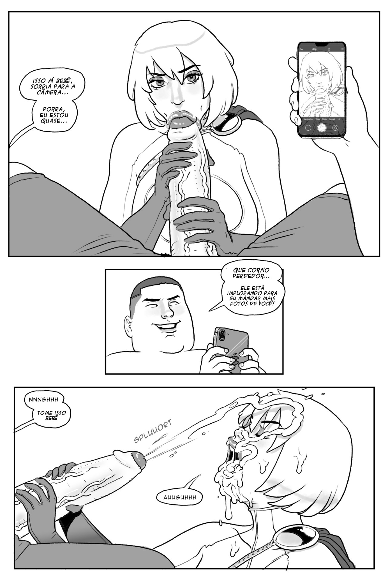 Bang My Bully: Power Girl Gets Bullied Hentai pt-br 56