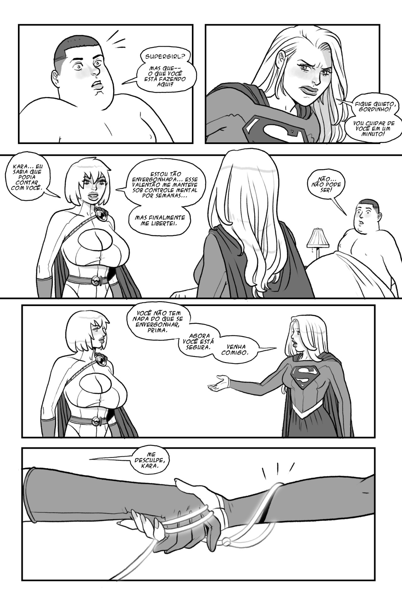 Bang My Bully: Power Girl Gets Bullied Hentai pt-br 77