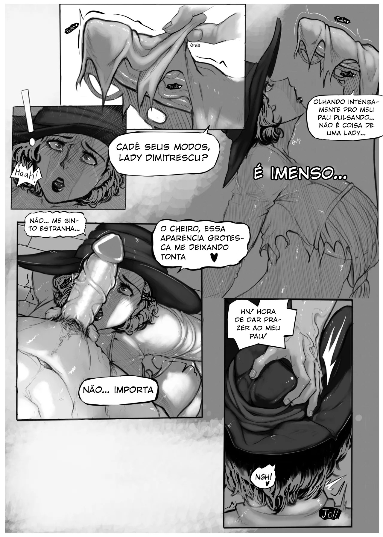 Dominating Lady Dimitrescu Hentai pt-br 10