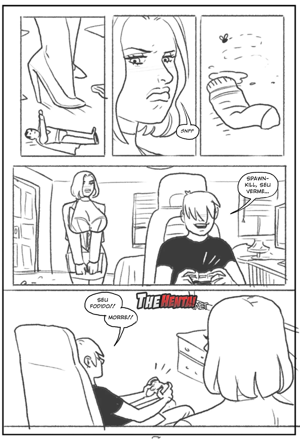 Emma Frost Bimbofication Hentai pt-br 09
