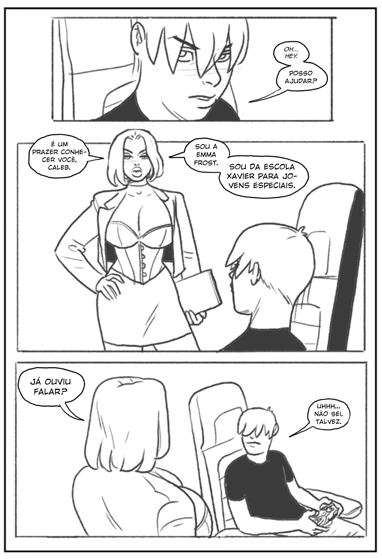 Emma Frost Bimbofication Hentai pt-br 11