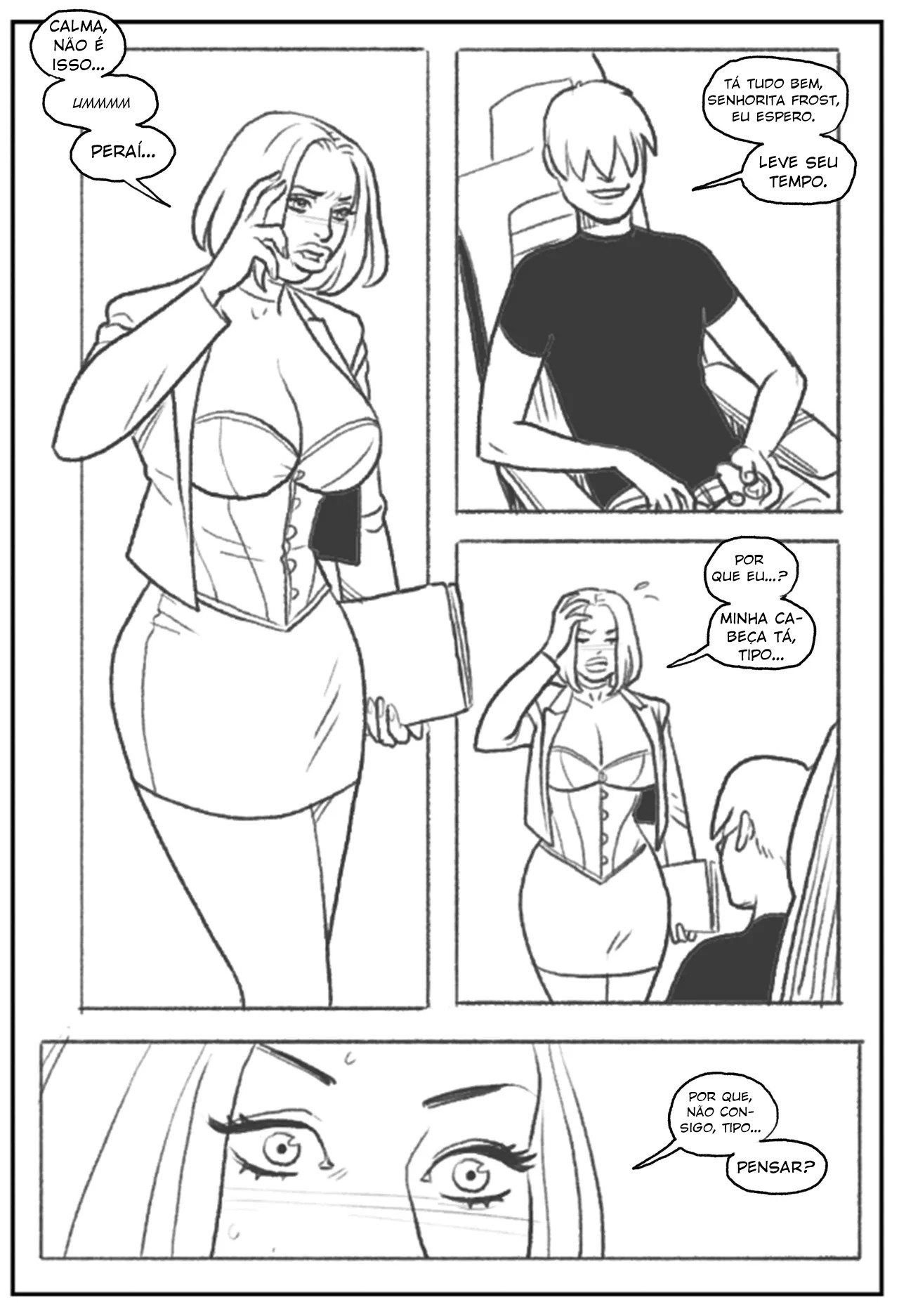Emma Frost Bimbofication Hentai pt-br 14