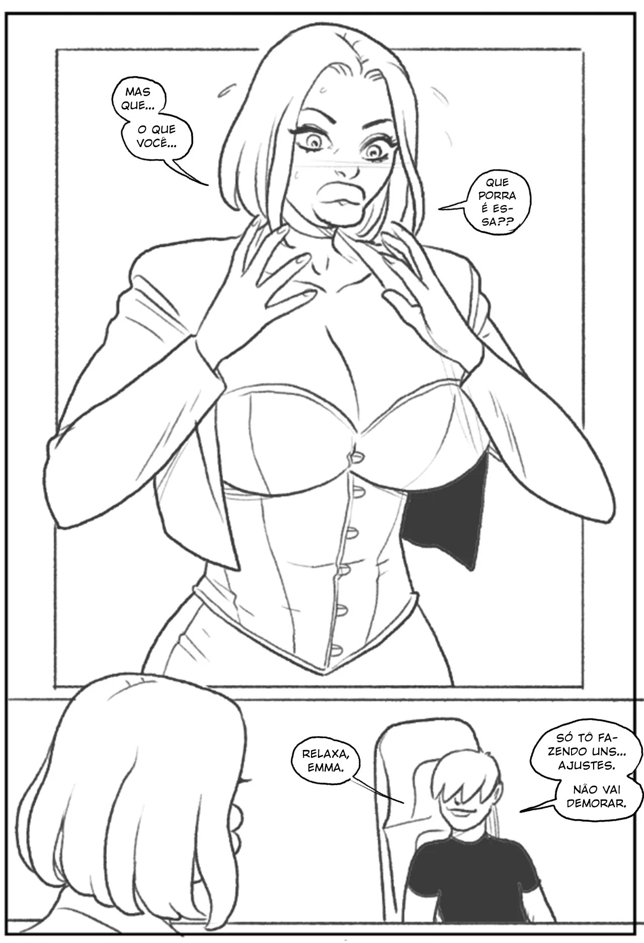 Emma Frost Bimbofication Hentai pt-br 17