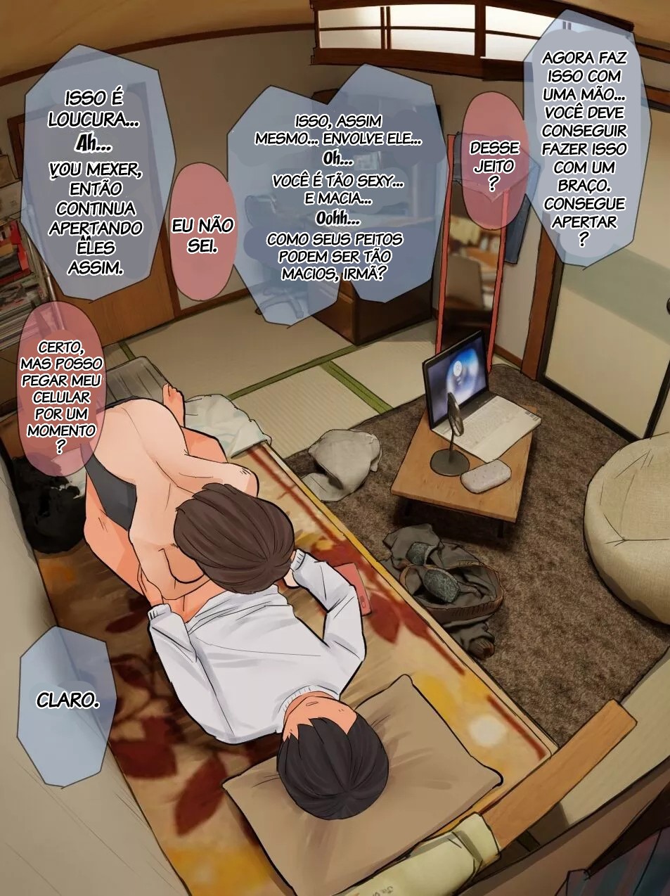 Everyday Conversations With My Big Sister Part 1 Hentai pt-br 33