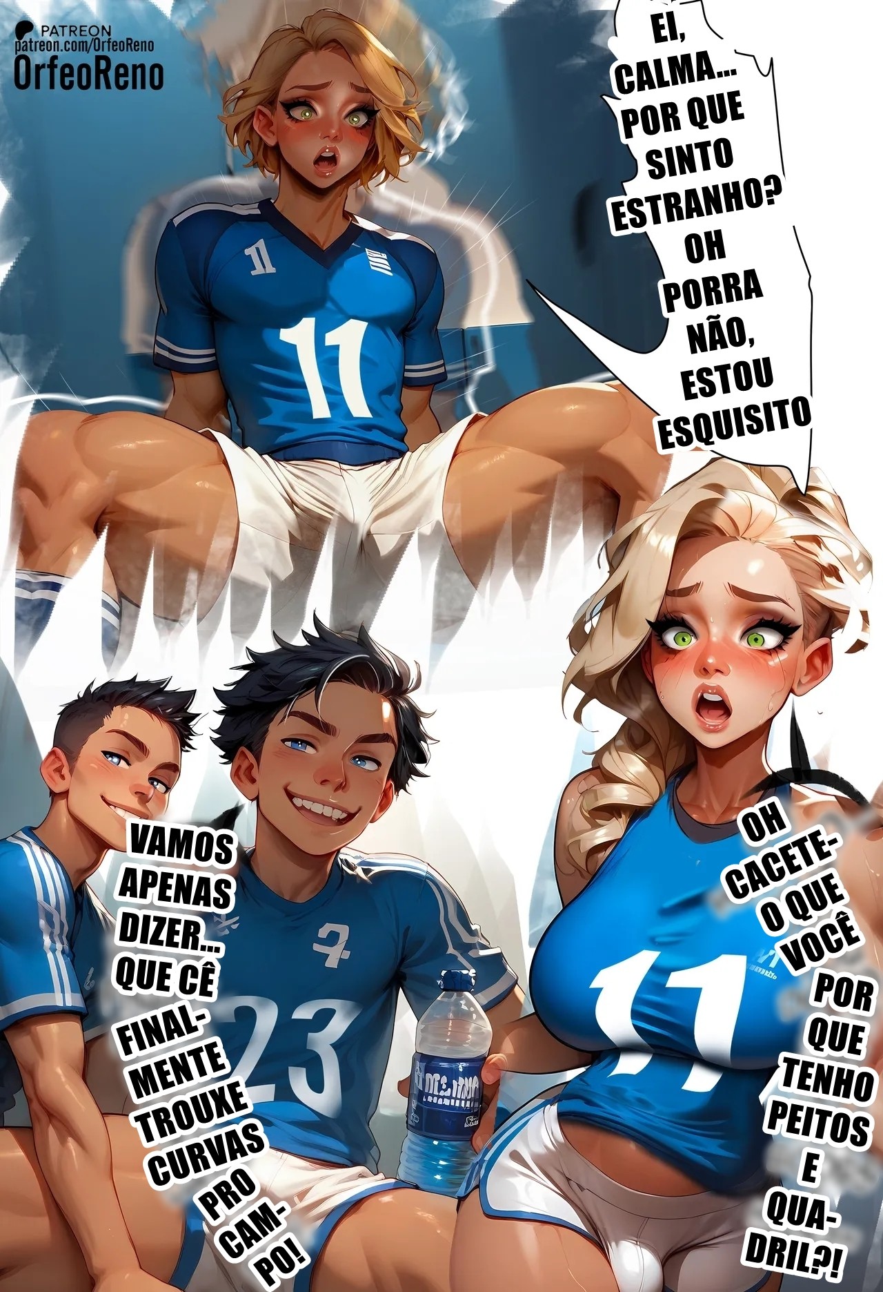 From Star To Cheerleader  Hentai pt-br 04