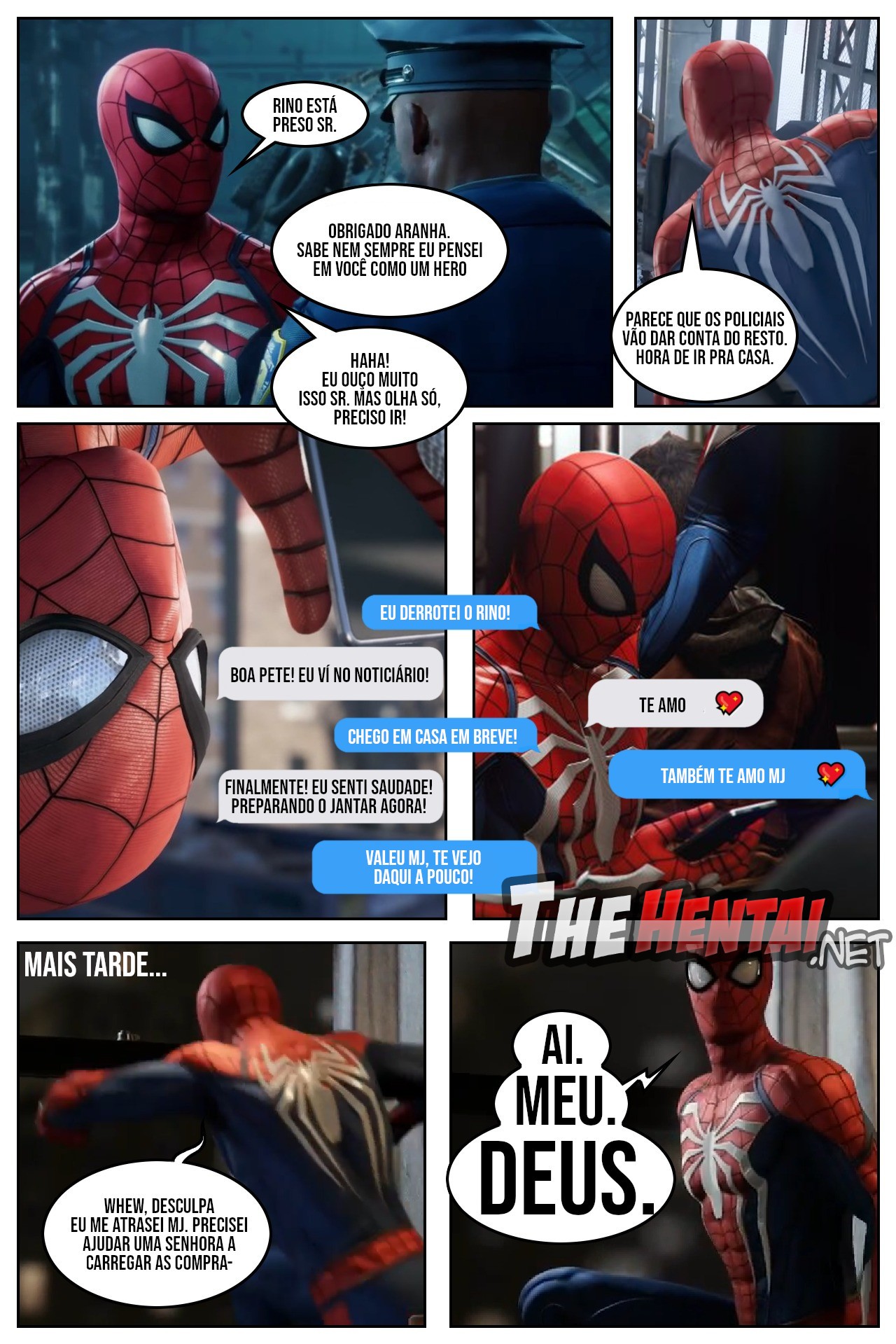 Getting Home To MJ Hentai pt-br 04