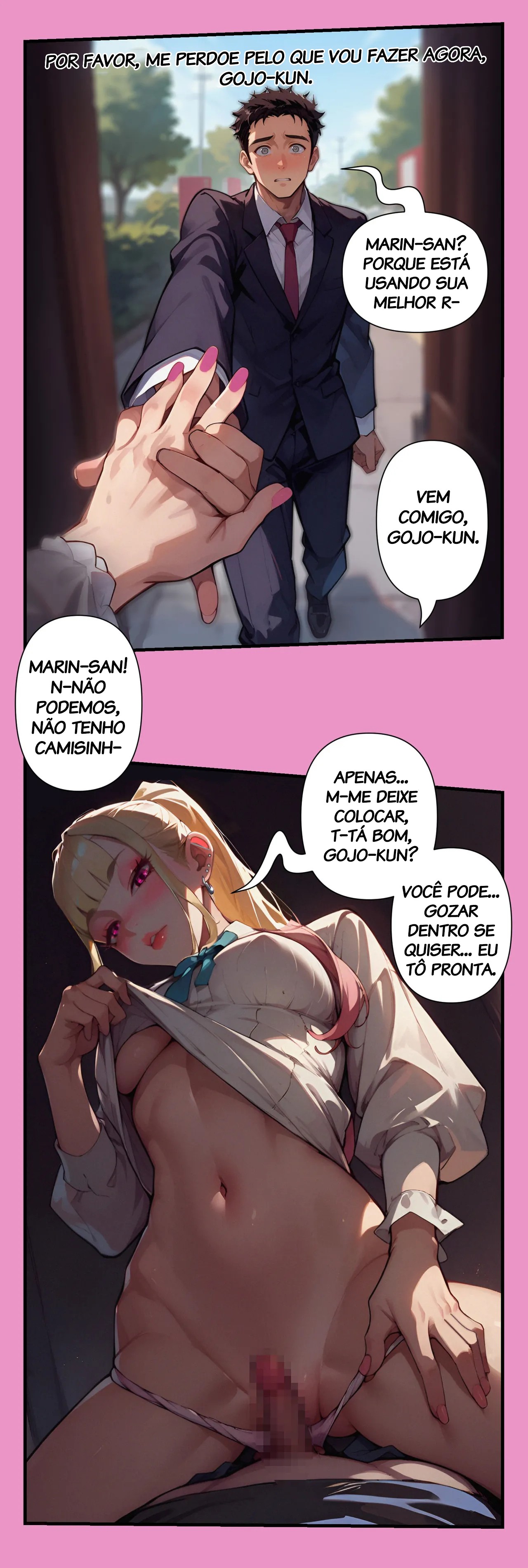 I Kinda Cheated On My Useless Darling Part 3 Hentai pt-br 07