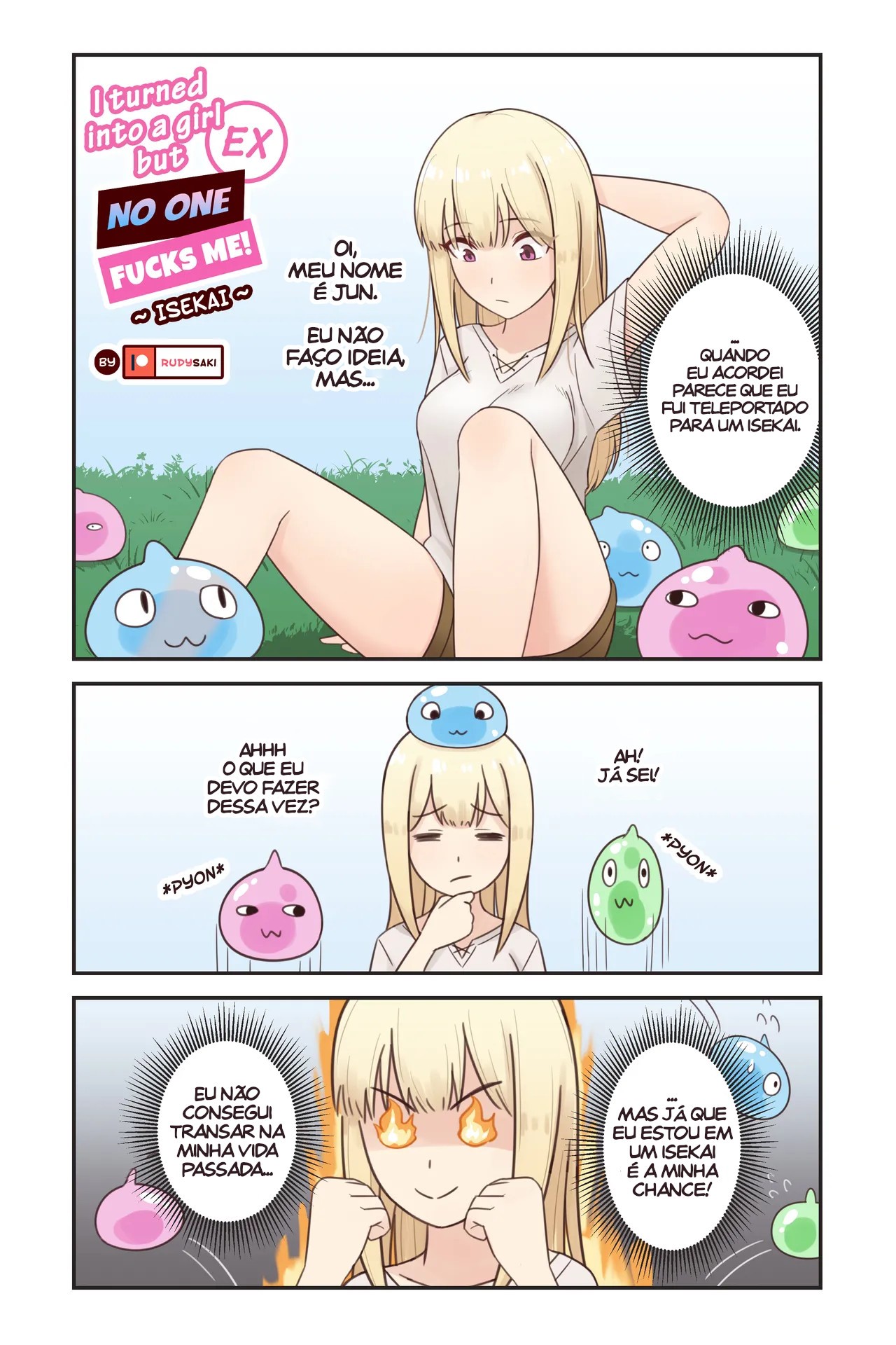 I Turned Into a Girl But NO ONE Fucks Me! Hentai pt-br 58