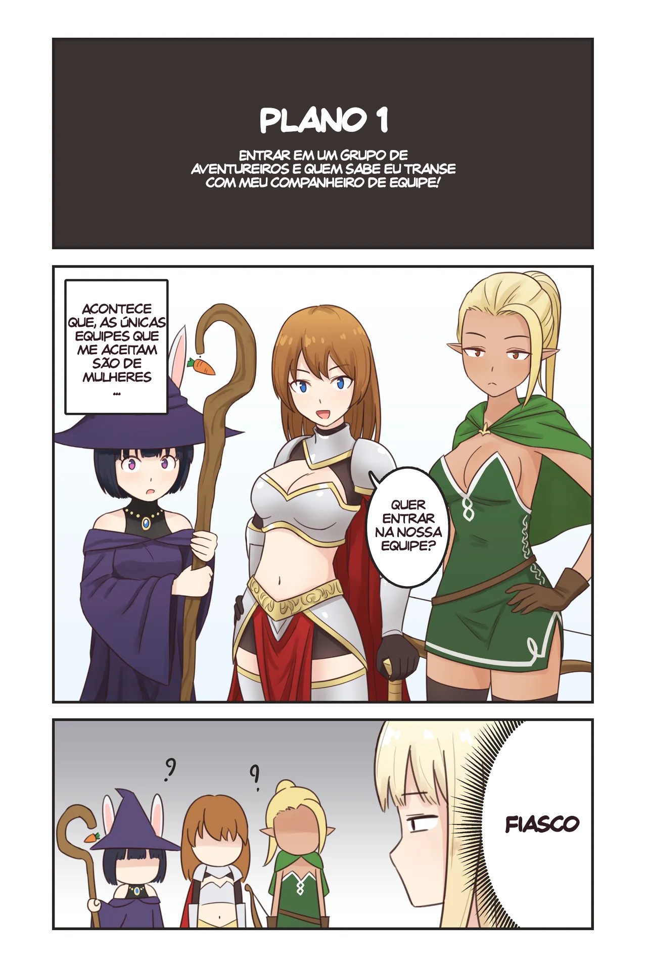 I Turned Into a Girl But NO ONE Fucks Me! Hentai pt-br 59