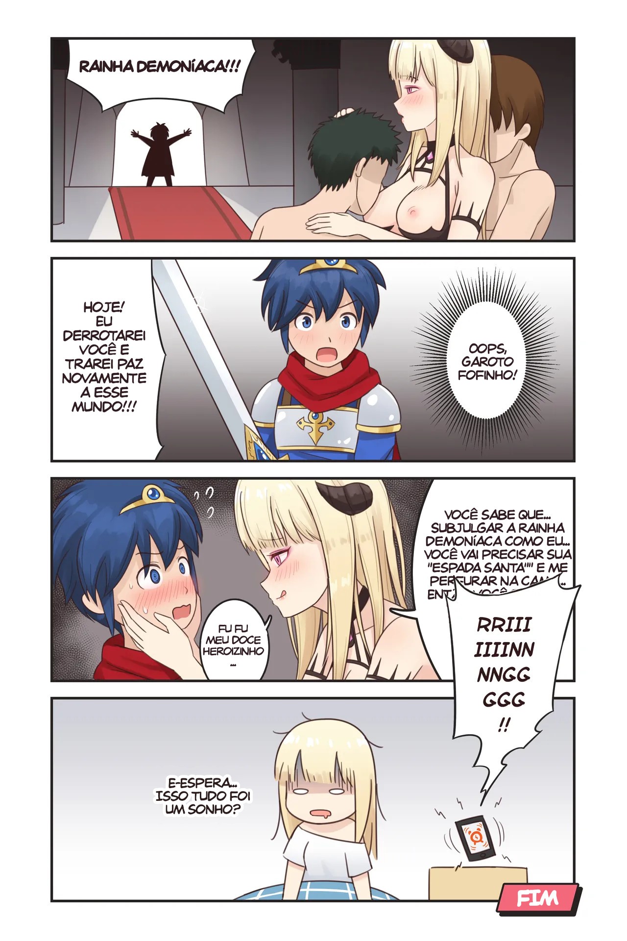 I Turned Into a Girl But NO ONE Fucks Me! Hentai pt-br 67