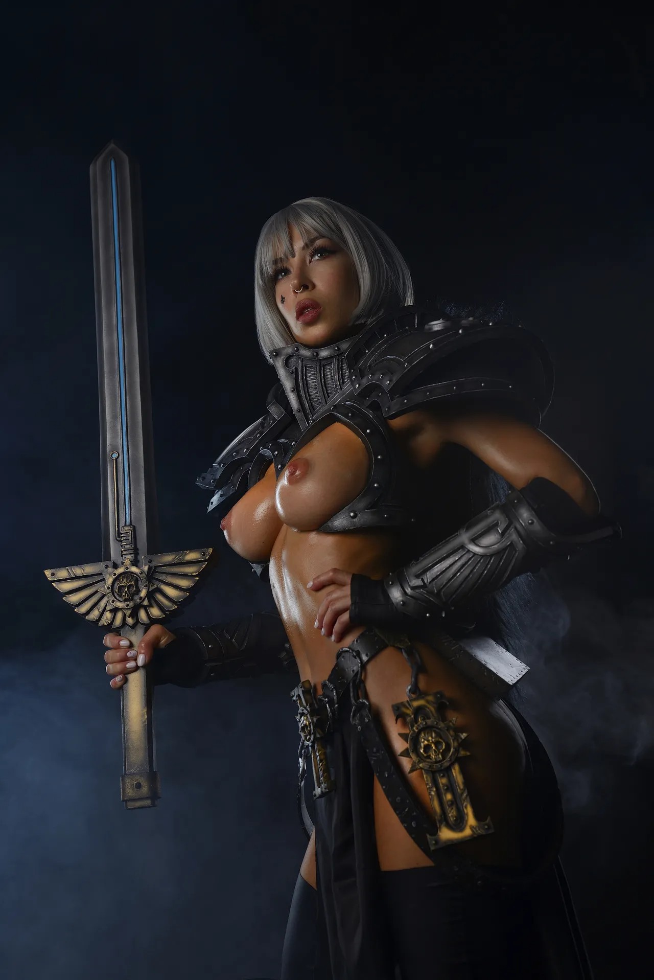 Natasha Roik: Sisters Of Battle Cosplay Hentai pt-br 05