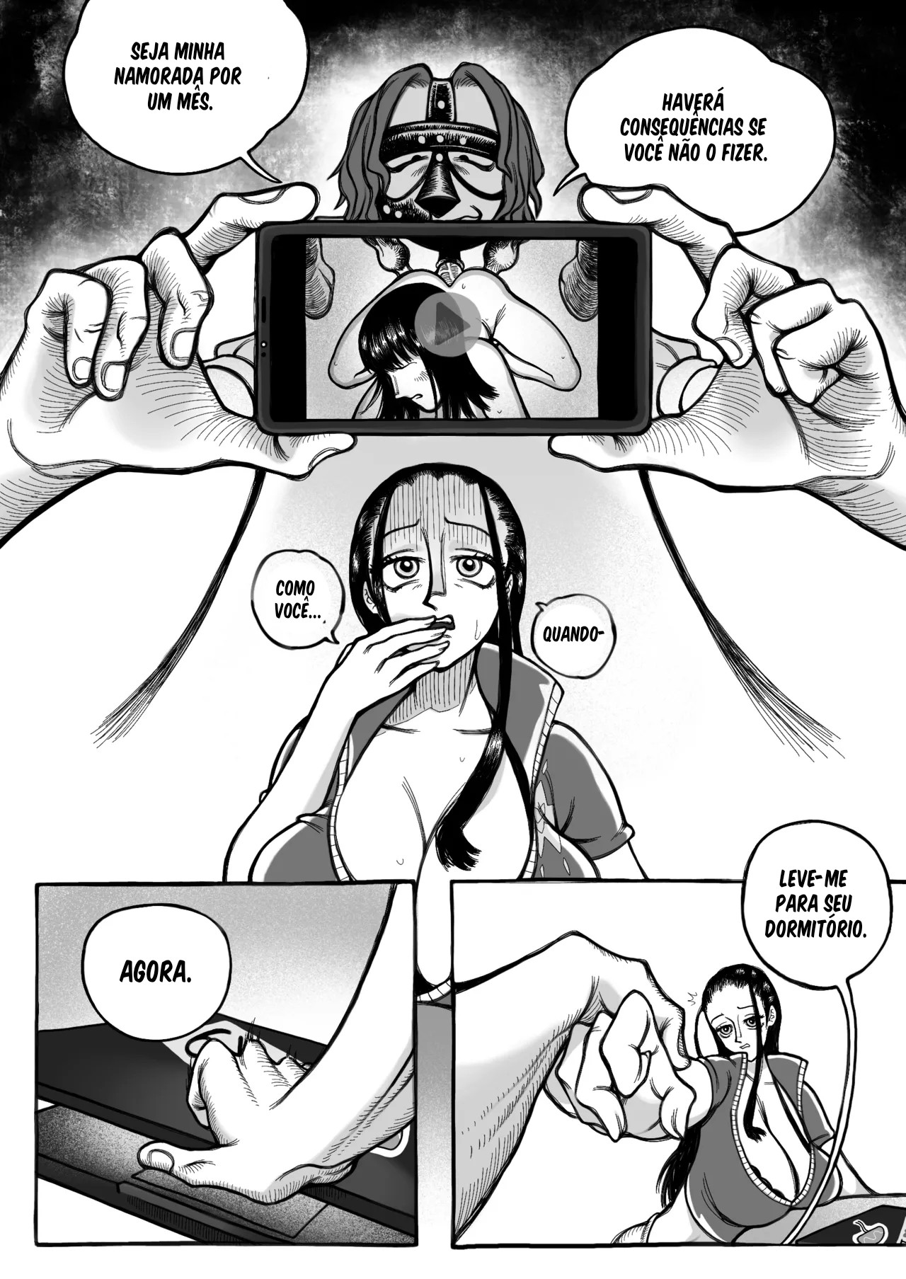 Nico Robin Fucked a Horse And Now I'm Blackmailing Her. Hentai pt-br 10