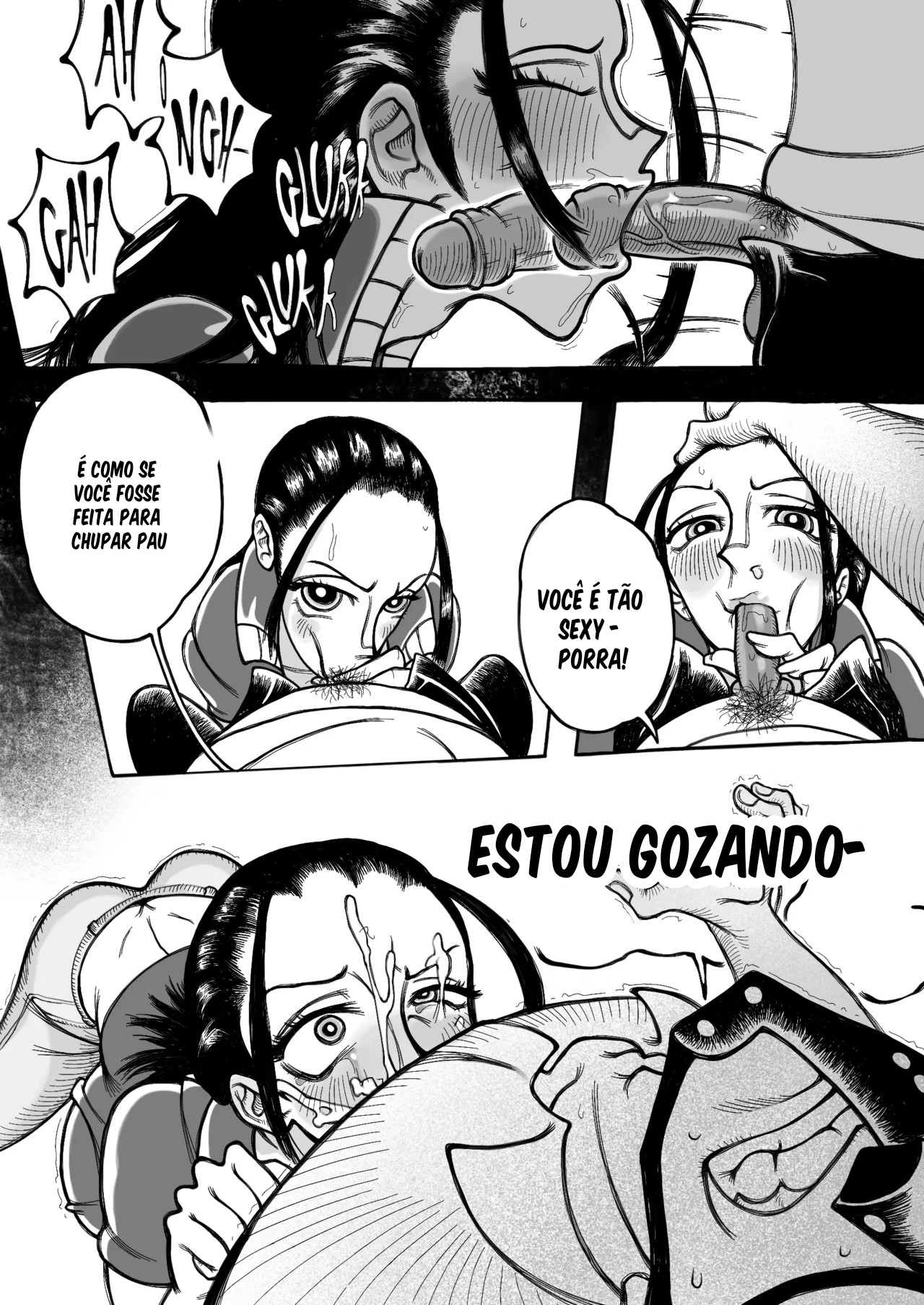Nico Robin Fucked a Horse And Now I'm Blackmailing Her. Hentai pt-br 18