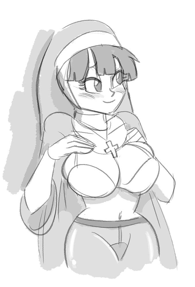 Nun-Chi By FunsexyDB Hentai pt-br 03