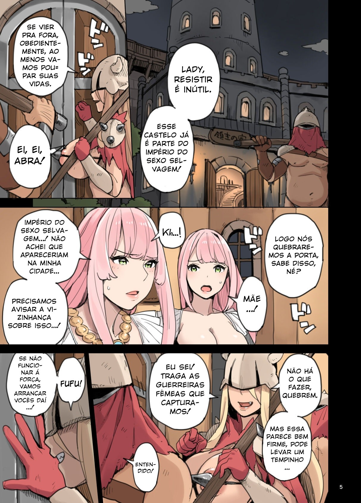 Raid From The Wild Sex Empire!!: Lewd Escape Part Hentai pt-br 05