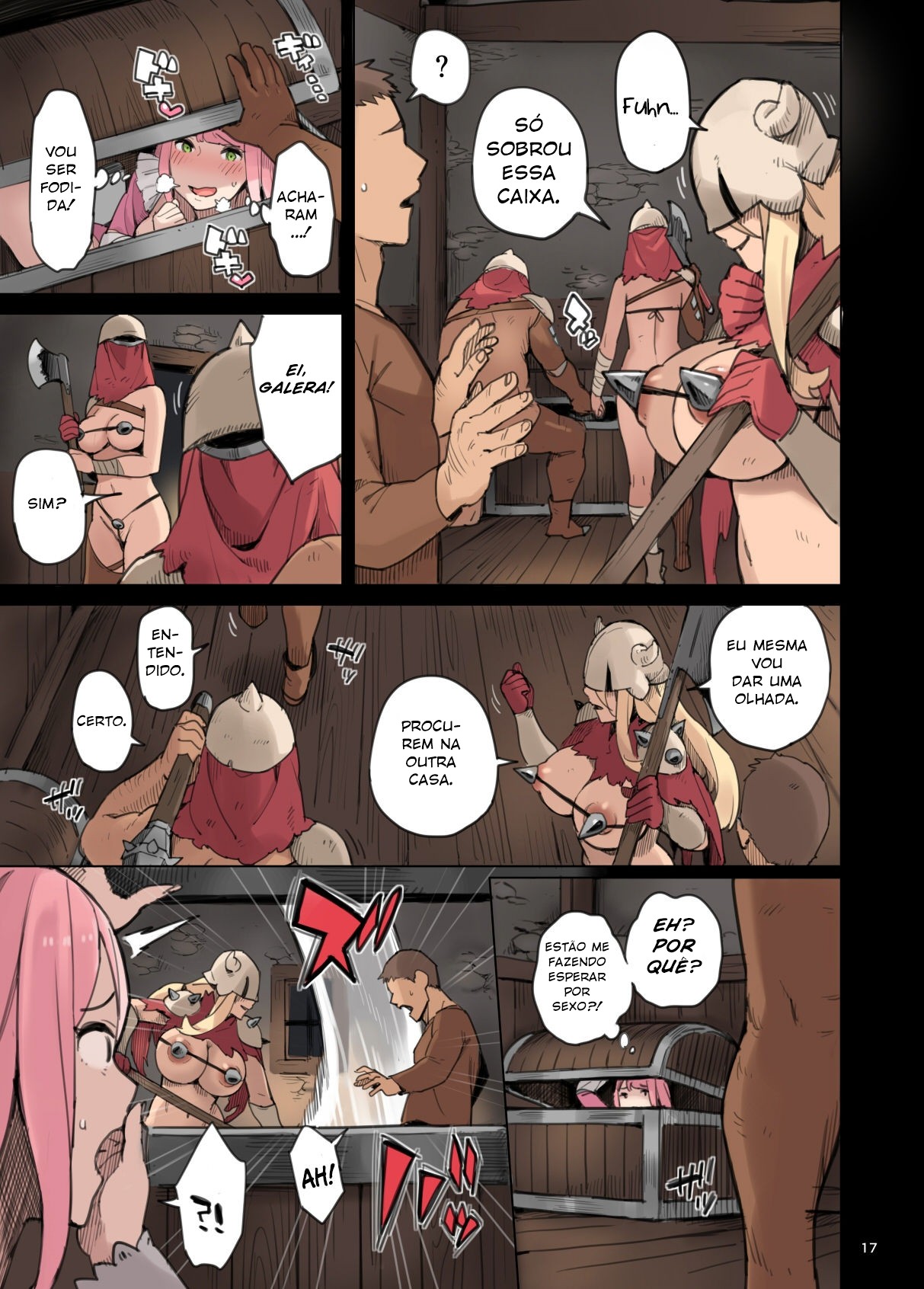 Raid From The Wild Sex Empire!!: Lewd Escape Part Hentai pt-br 17