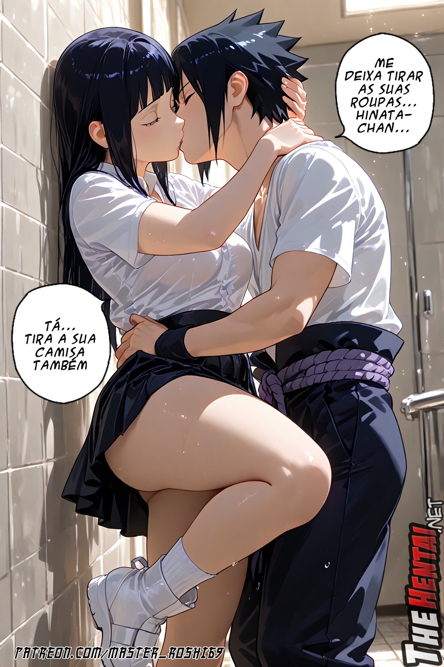 Sasuke x Hinata Silent Bonds Part 1 Hentai pt-br 10