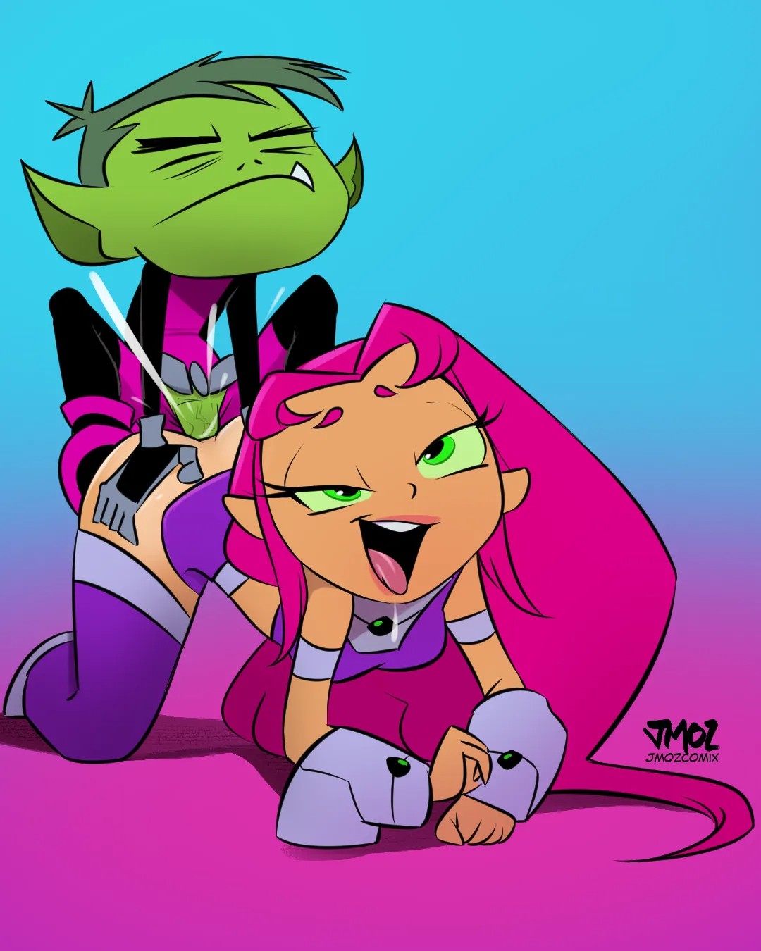 Teen Titans GO! By Jmoz Comix Hentai pt-br 03
