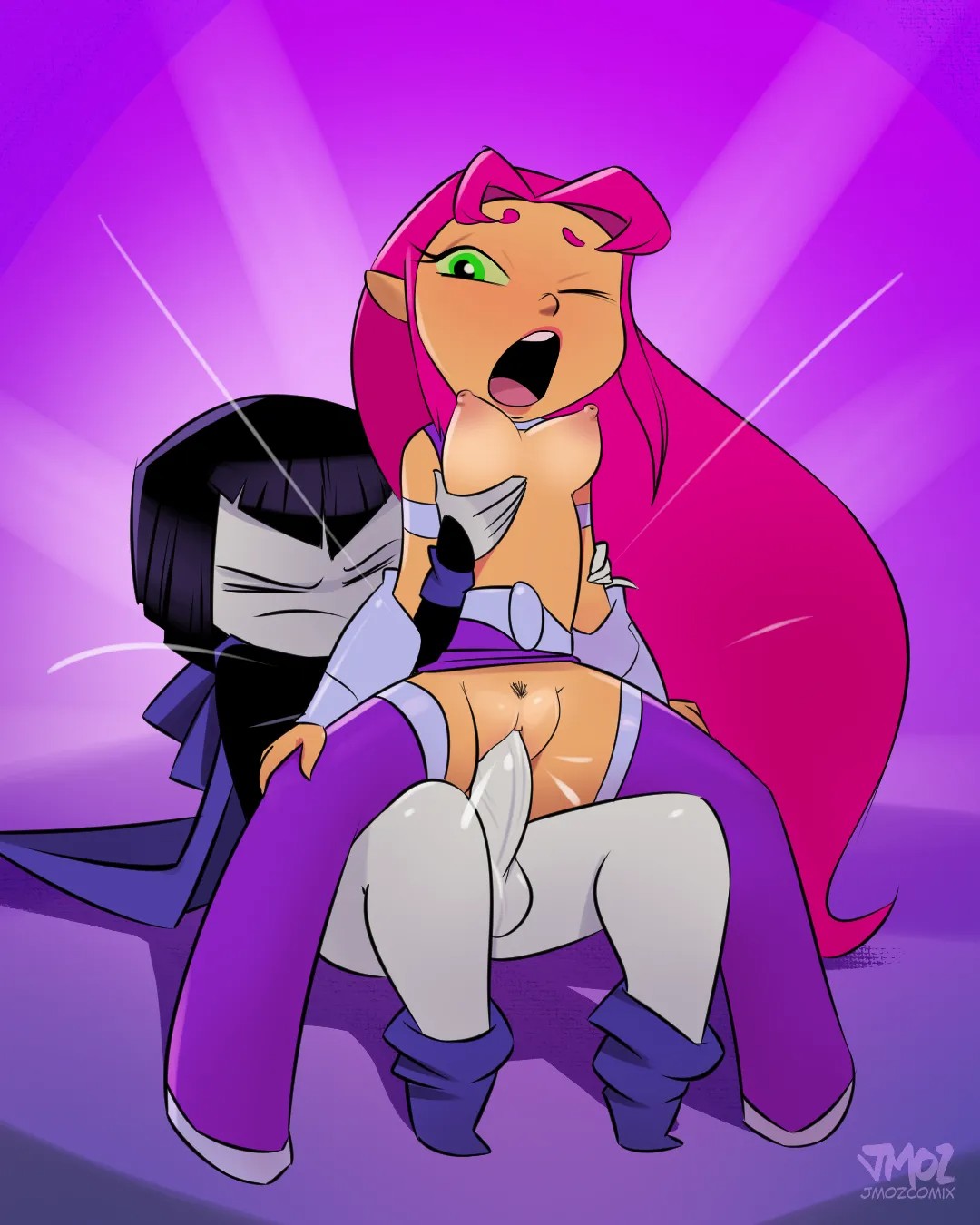 Teen Titans GO! By Jmoz Comix Hentai pt-br 07