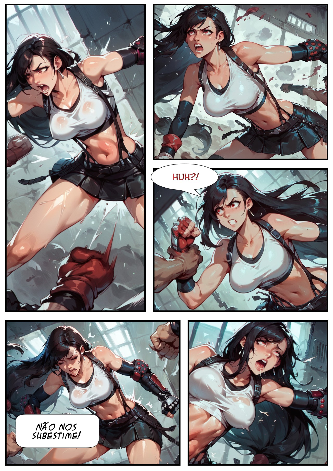 Tifa In Prison Hentai pt-br 06
