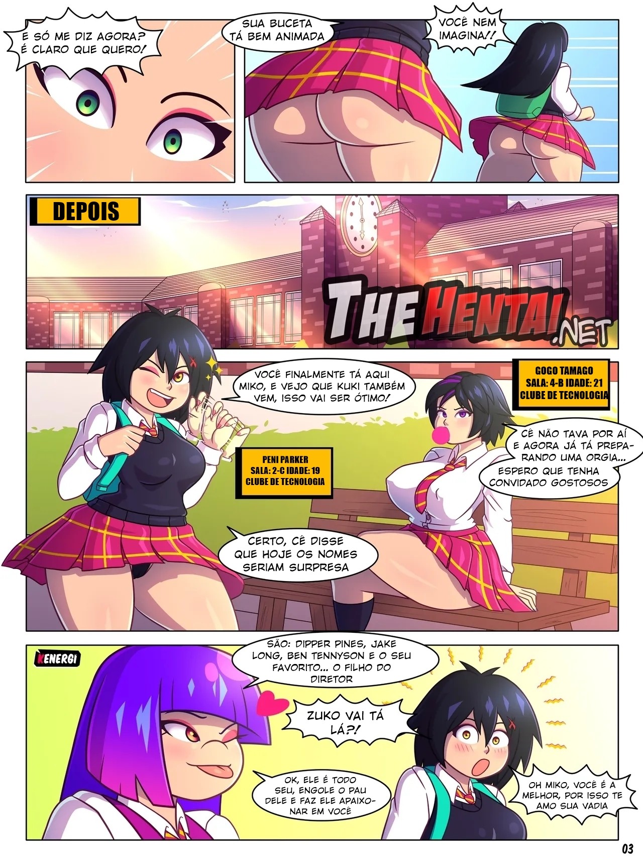 Toonworth Academy Hentai pt-br 03