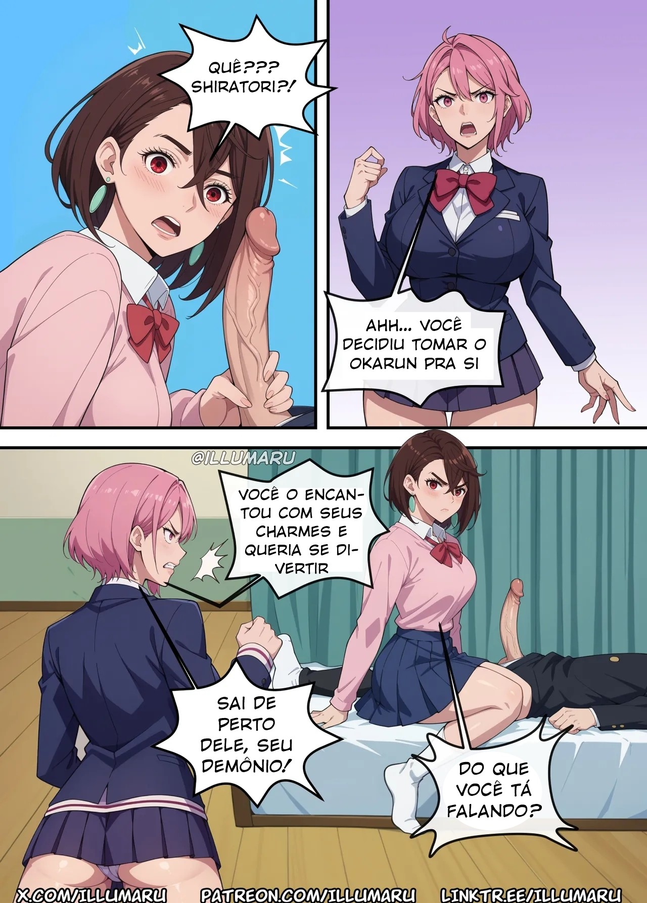 Who Will Get Okarun? Part 2 Hentai pt-br 02
