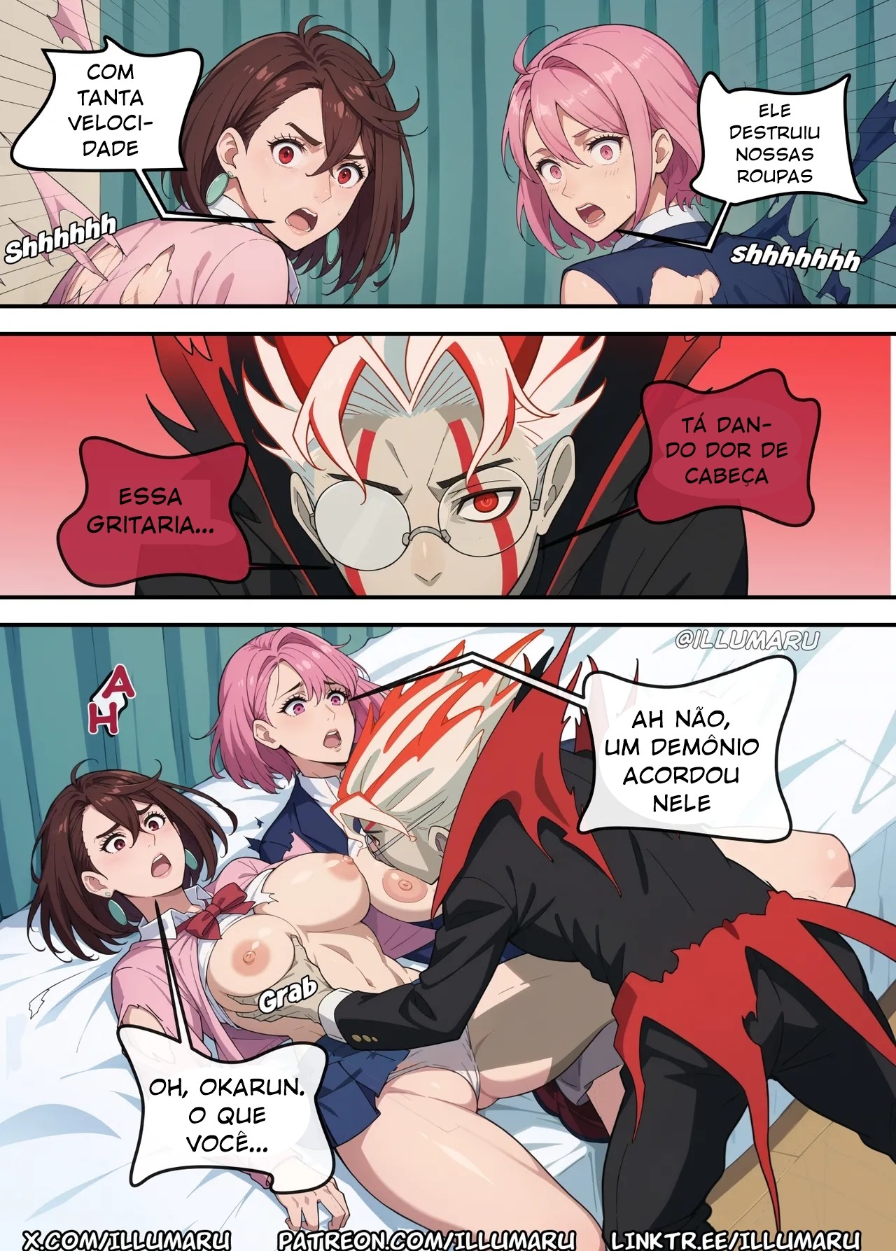 Who Will Get Okarun? Part 2 Hentai pt-br 08