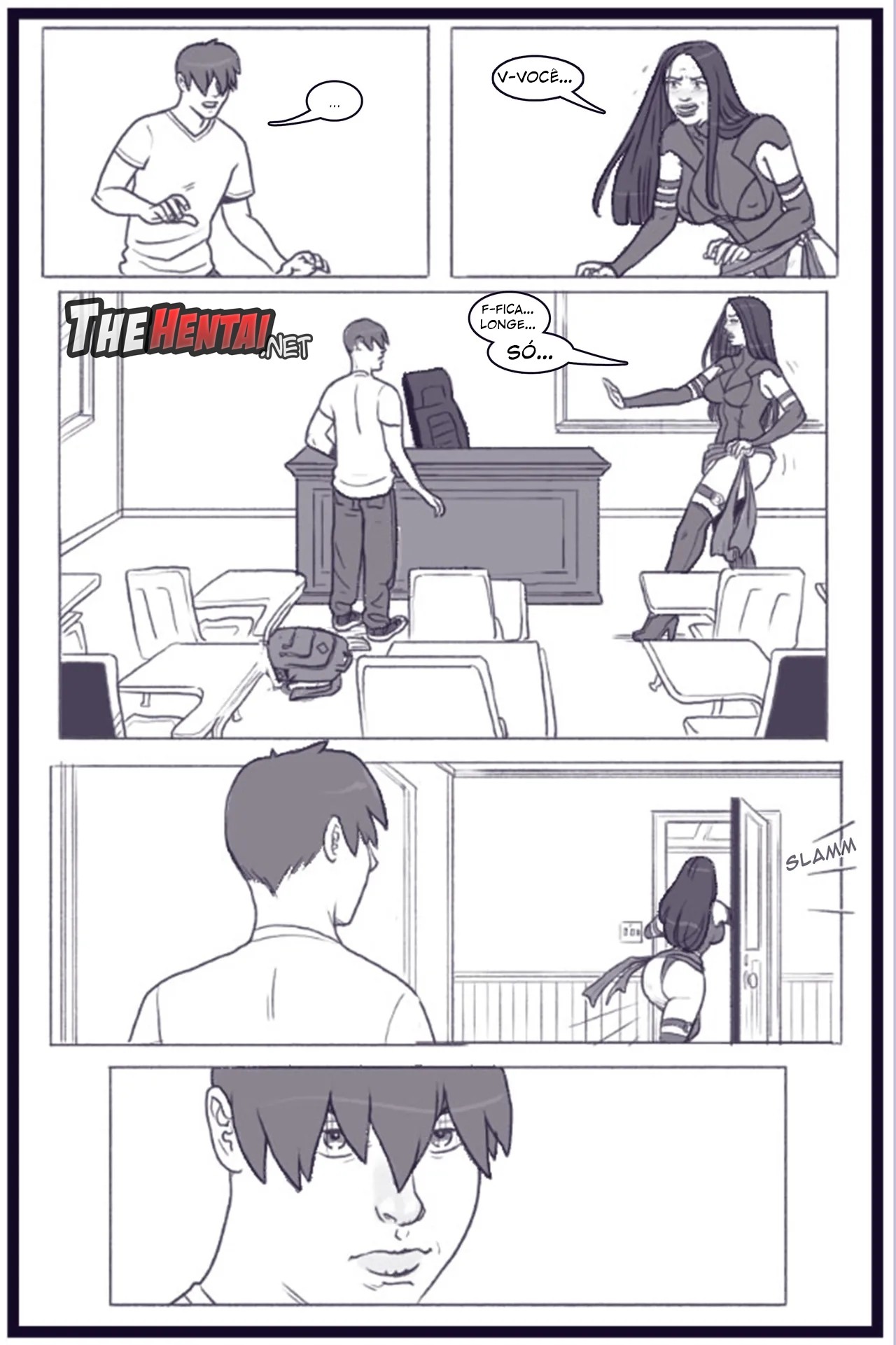 X Academy Bimbofied Hentai pt-br 15