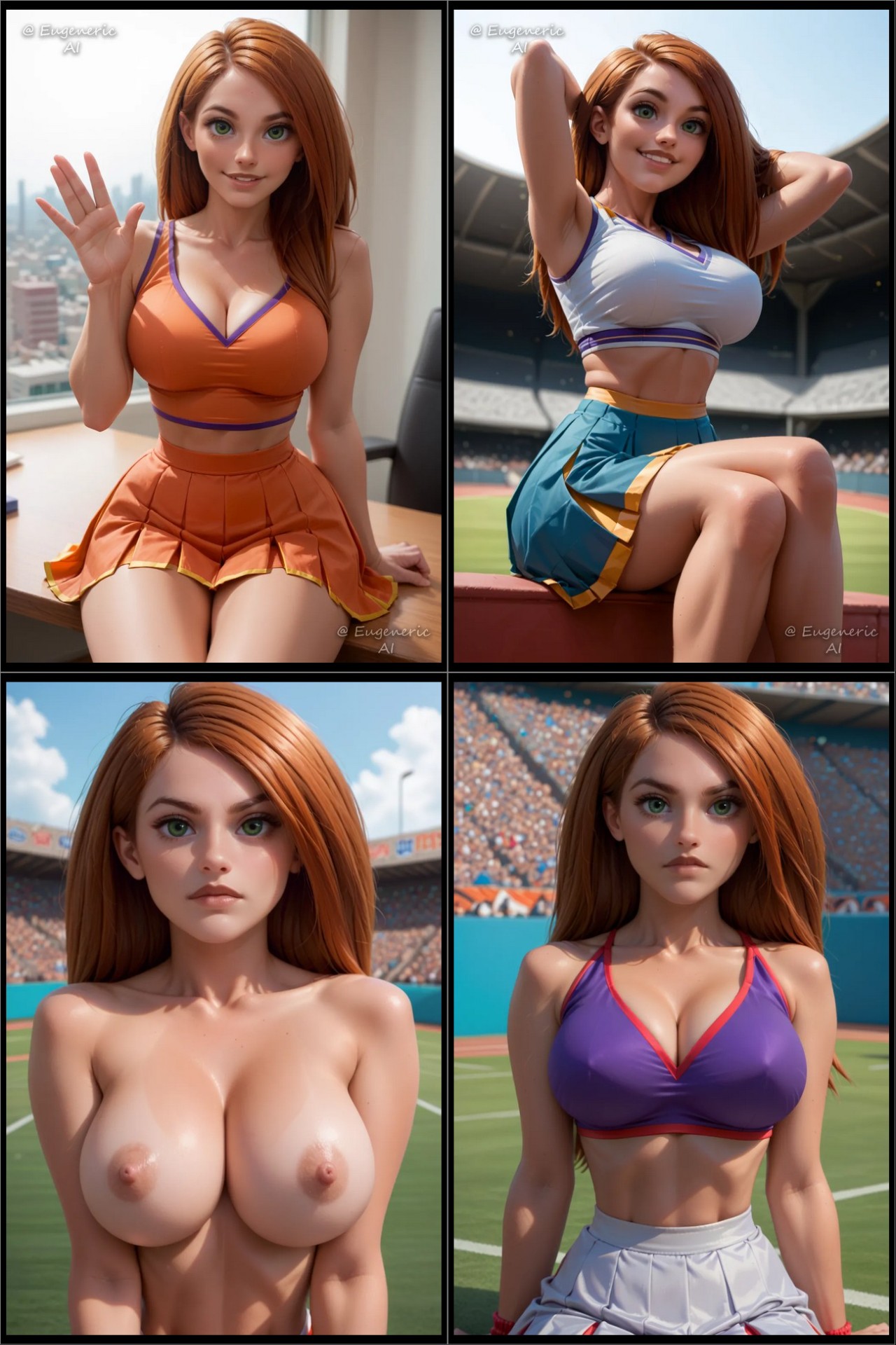 AI Generated: Kim Possible By EugenericAI Hentai pt-br 02