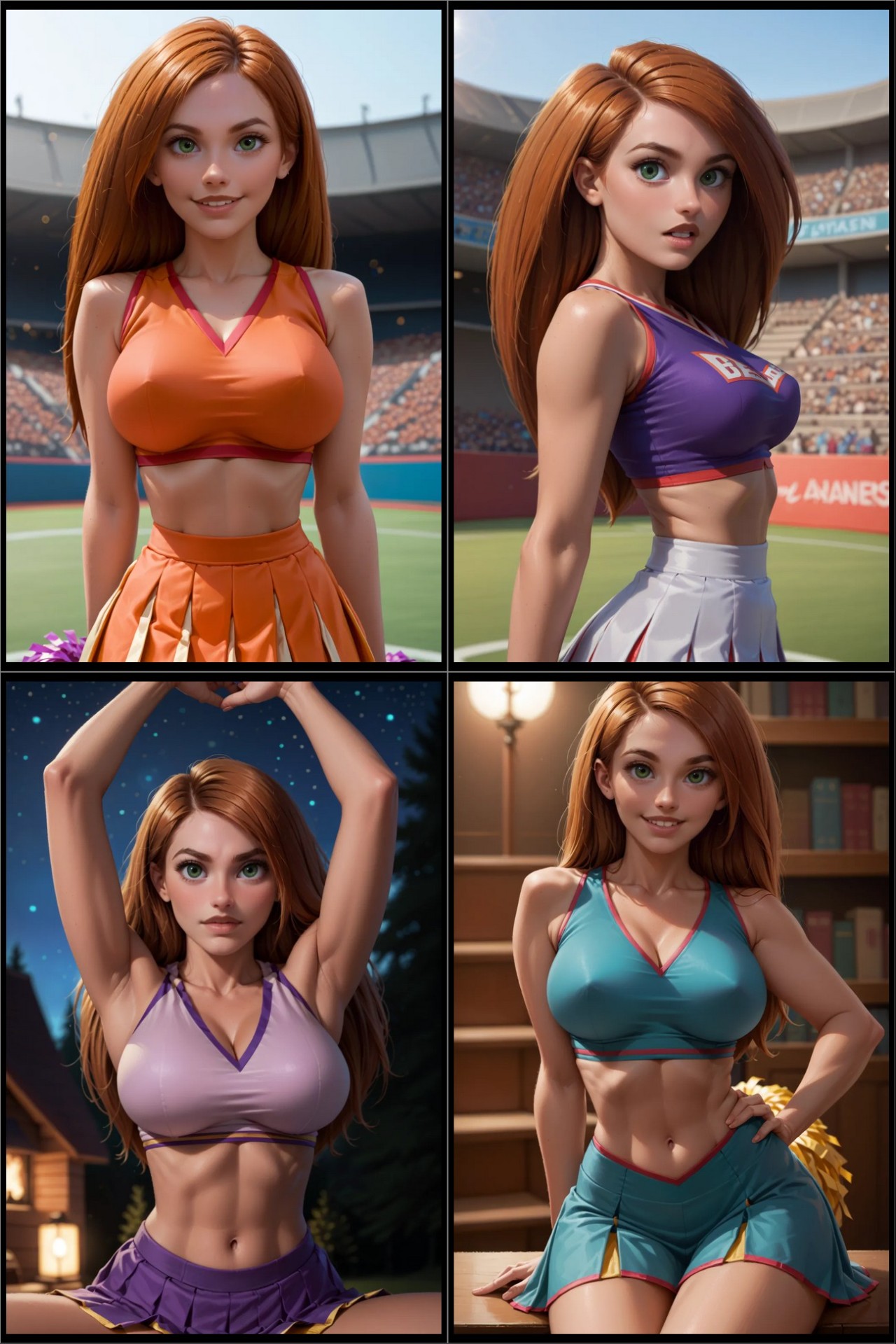 AI Generated: Kim Possible By EugenericAI Hentai pt-br 03