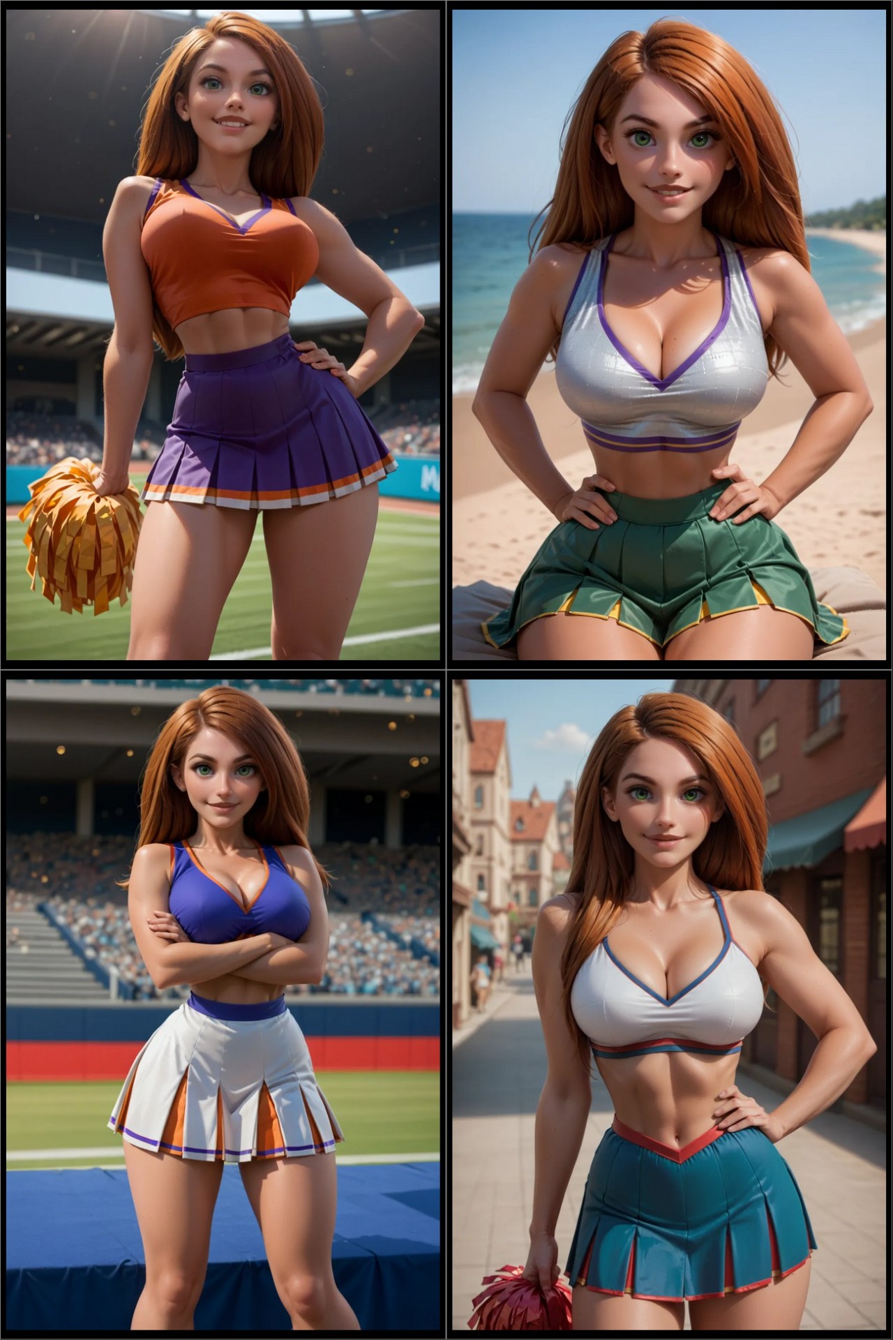 AI Generated: Kim Possible By EugenericAI Hentai pt-br 07