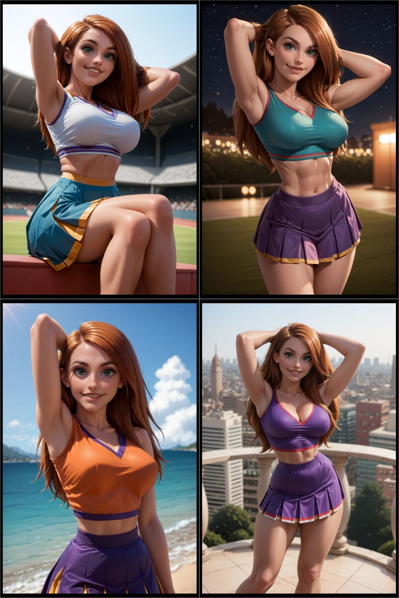 AI Generated: Kim Possible By EugenericAI Hentai pt-br 08