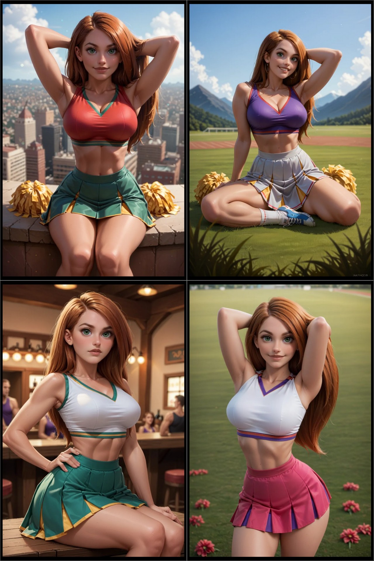 AI Generated: Kim Possible By EugenericAI Hentai pt-br 10