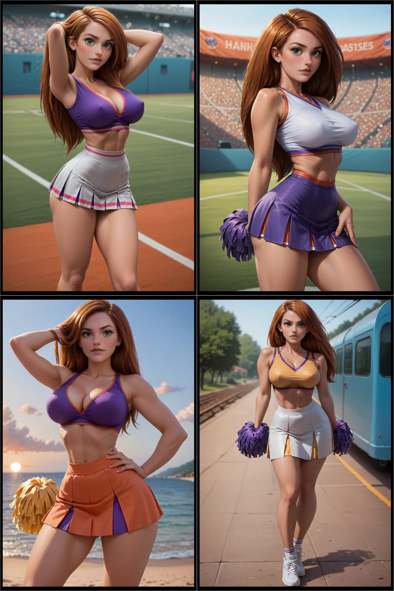 AI Generated: Kim Possible By EugenericAI Hentai pt-br 16