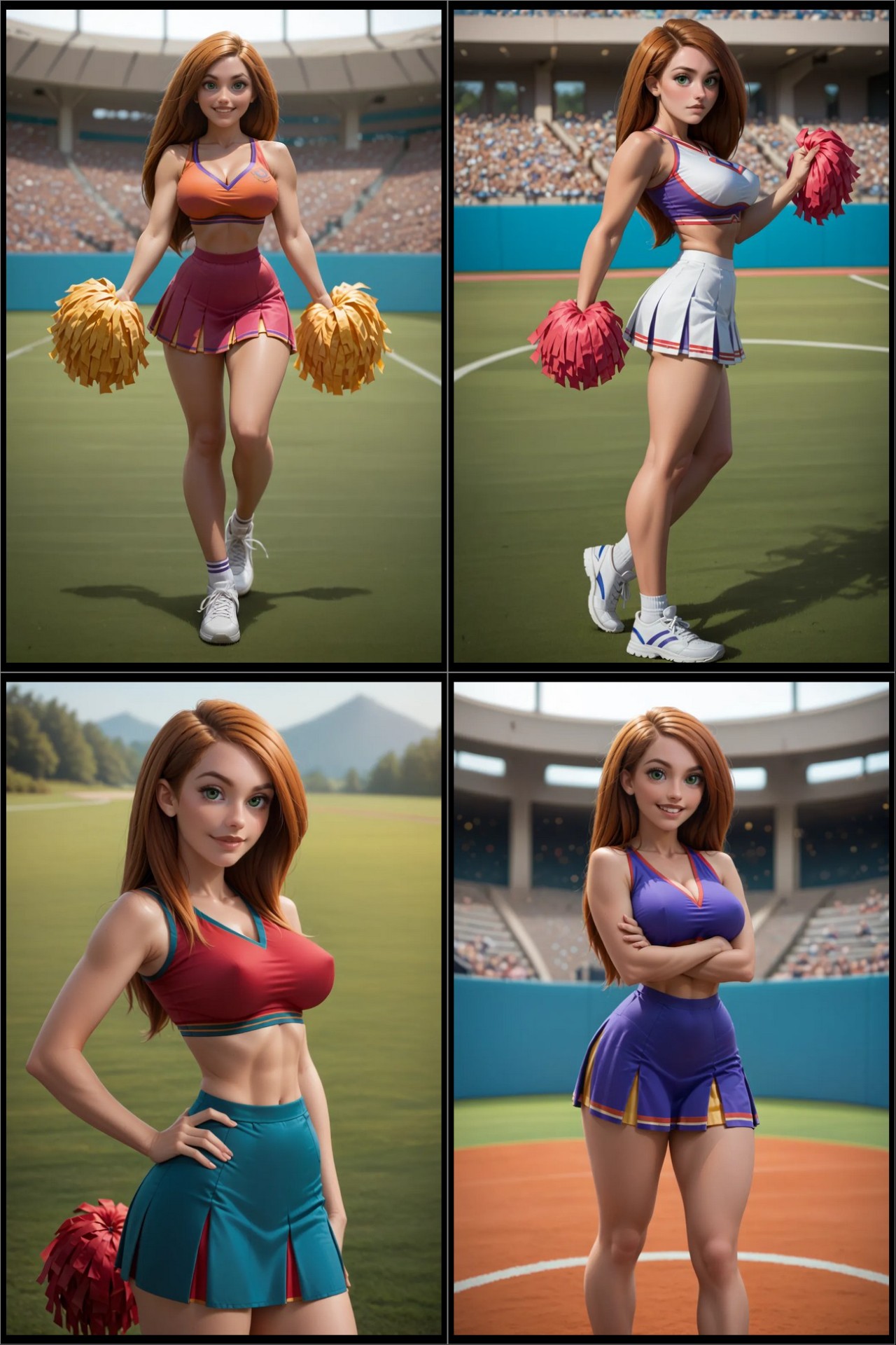 AI Generated: Kim Possible By EugenericAI Hentai pt-br 17