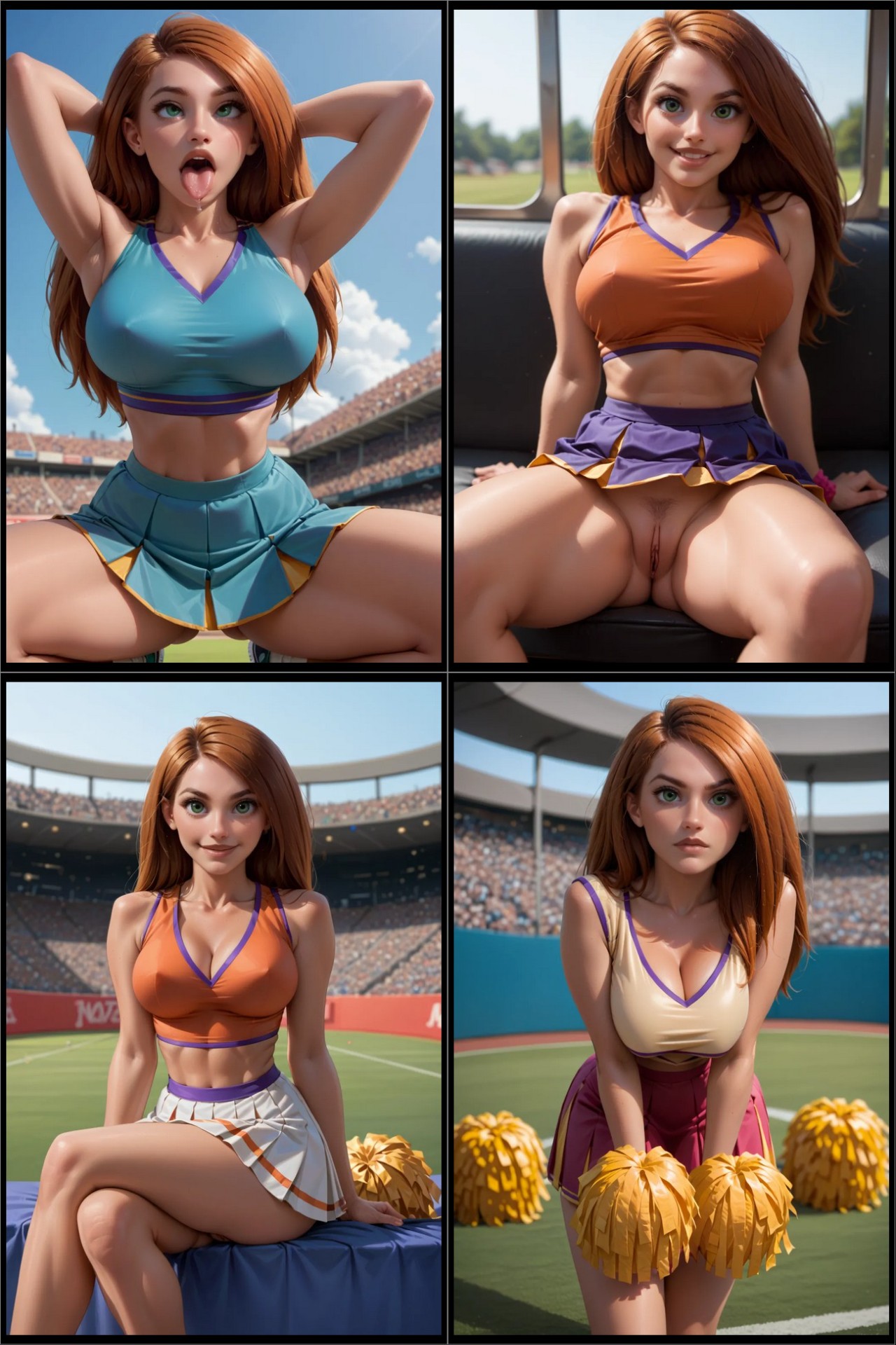AI Generated: Kim Possible By EugenericAI Hentai pt-br 24