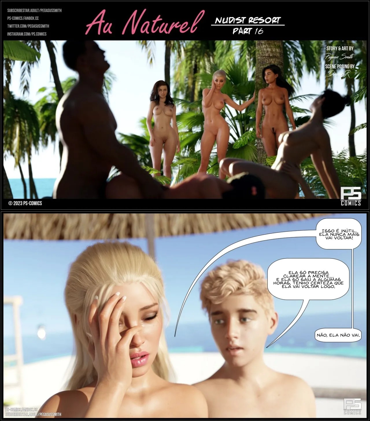 Au Naturel Part 16 Hentai pt-br 02