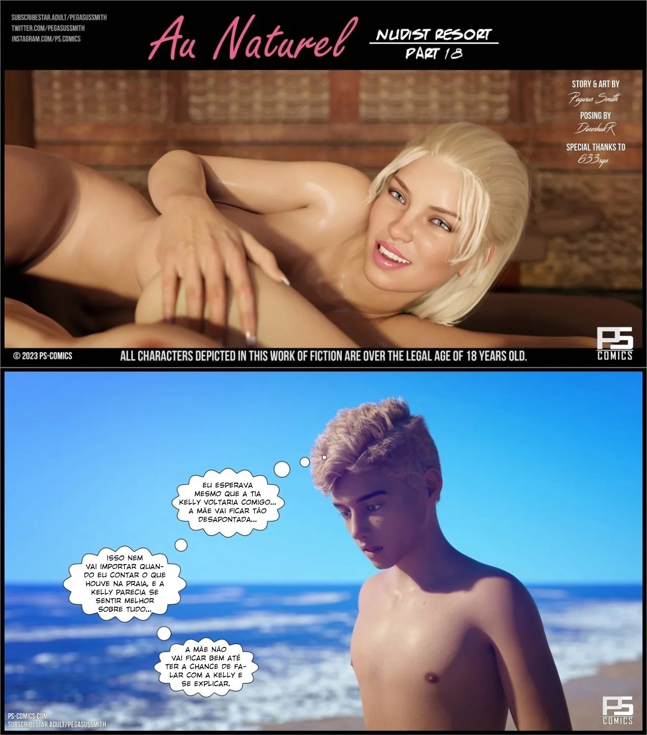 Au Naturel Part 18 Hentai pt-br 02