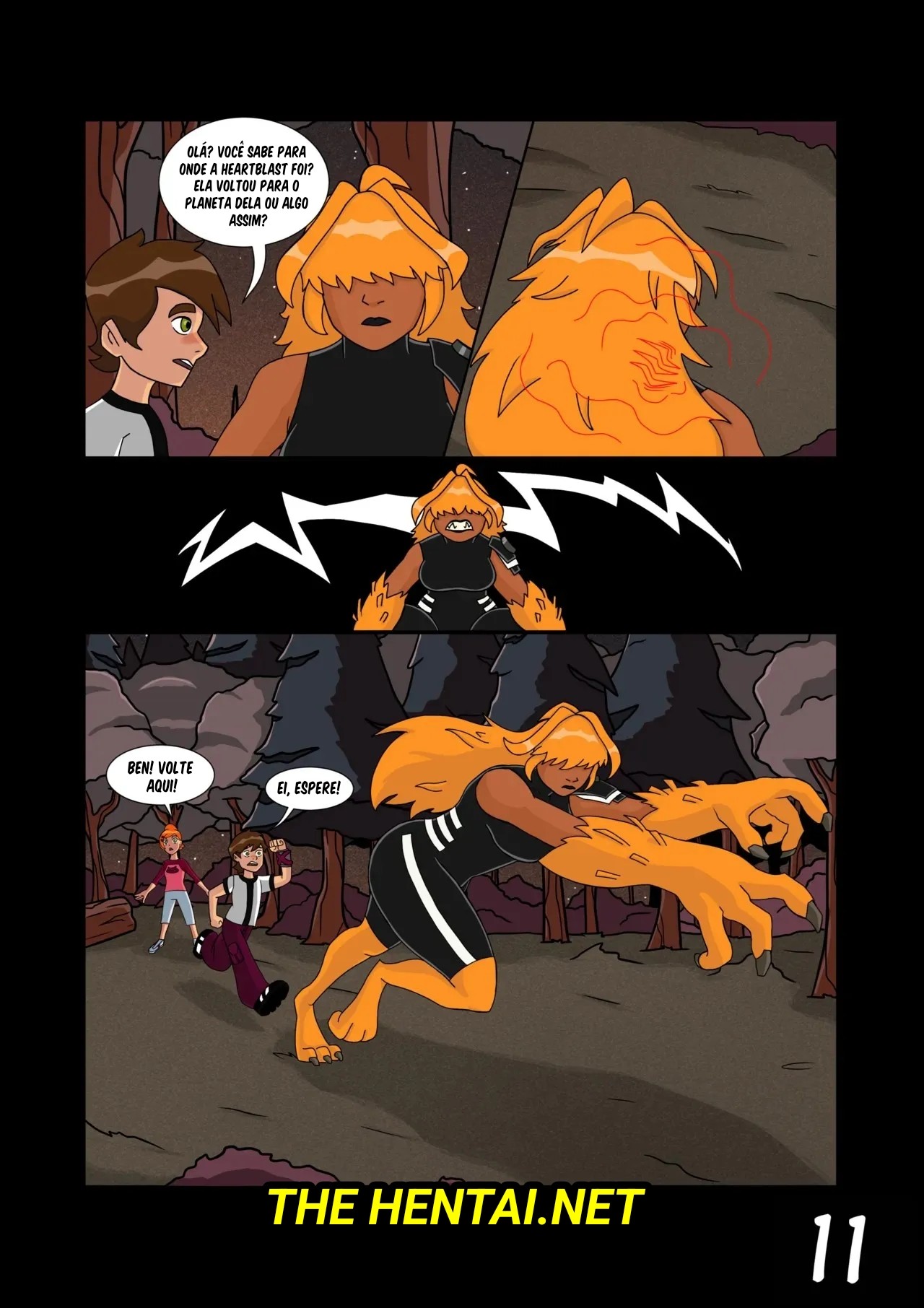 Ben 10: Chaquetrix Part 4 Hentai pt-br 12
