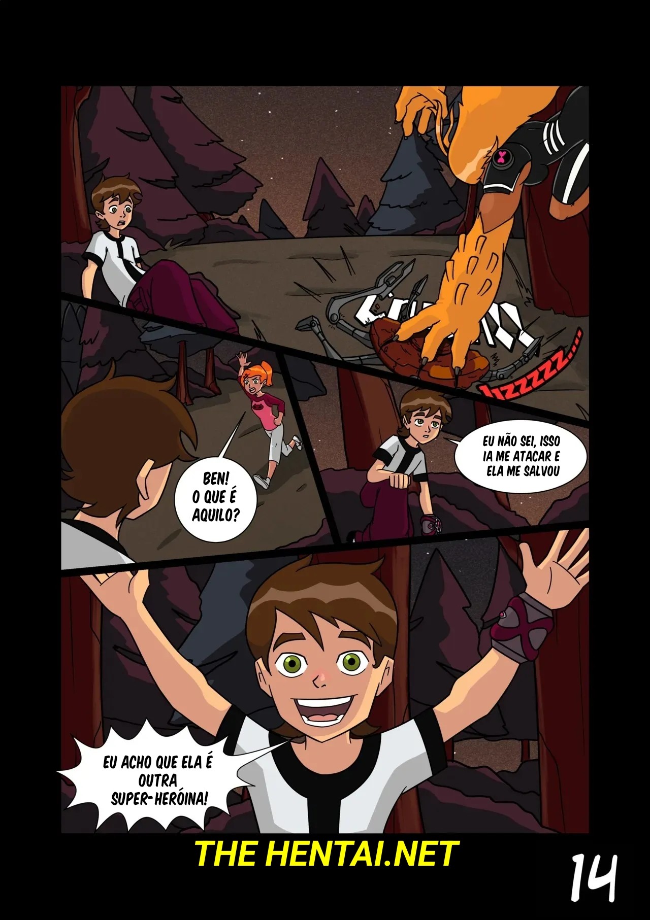 Ben 10: Chaquetrix Part 4 Hentai pt-br 15