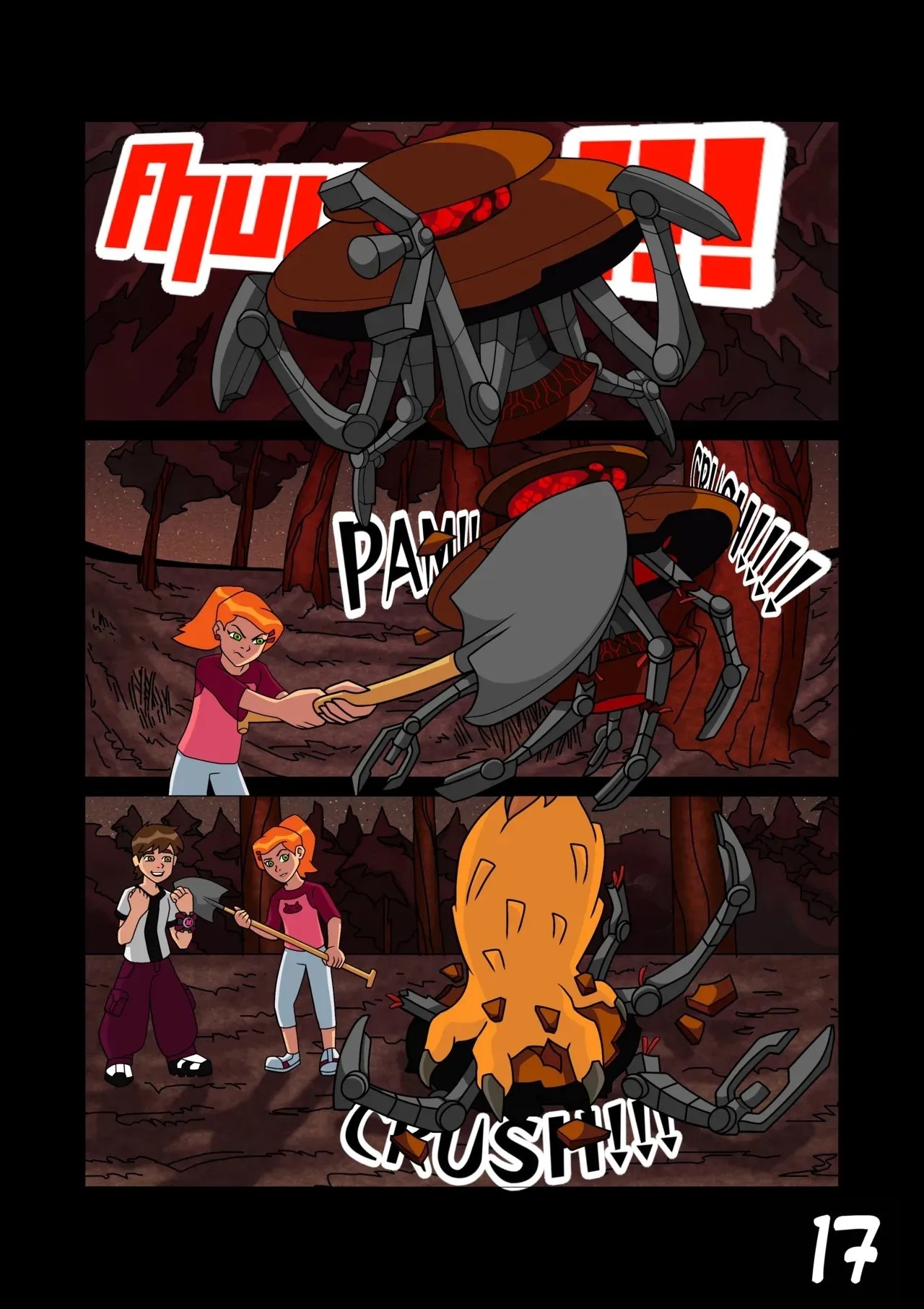 Ben 10: Chaquetrix Part 4 Hentai pt-br 17